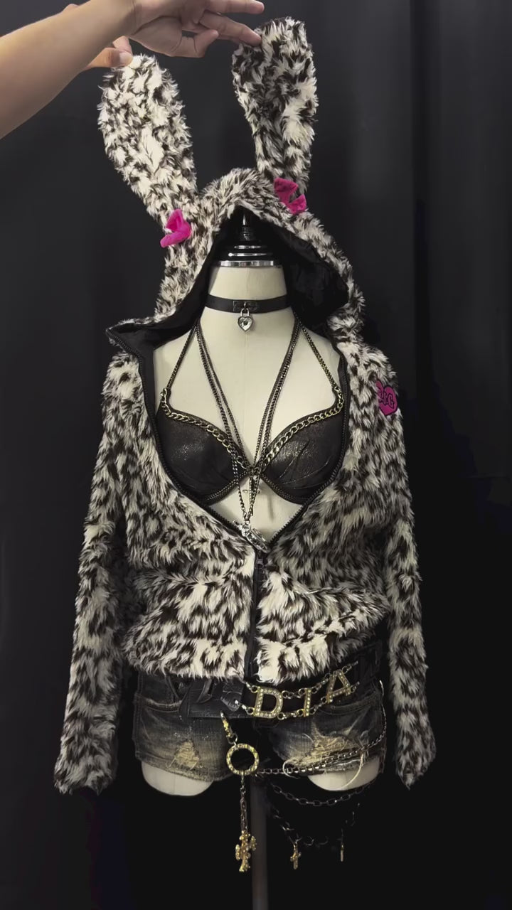 CHEETAH FUR JACKET WHOLESALE 20PCS