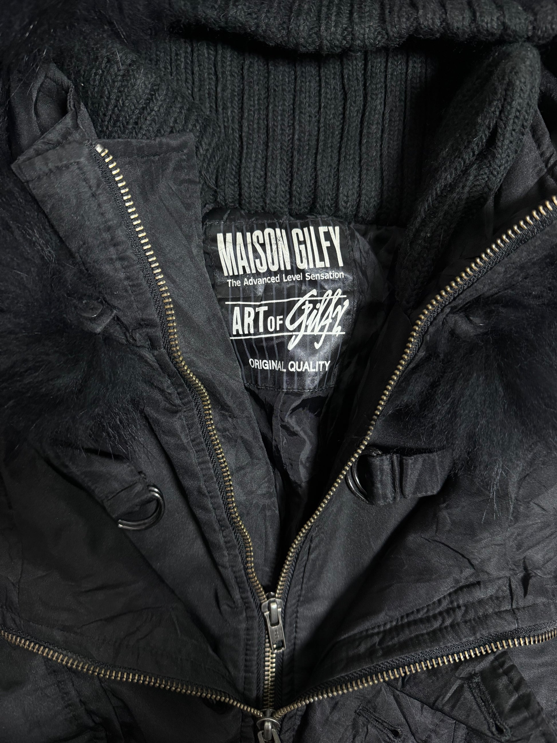 B2V-MAISON GLIFY 4ZIPPER JACKET༒ 
* Rare *