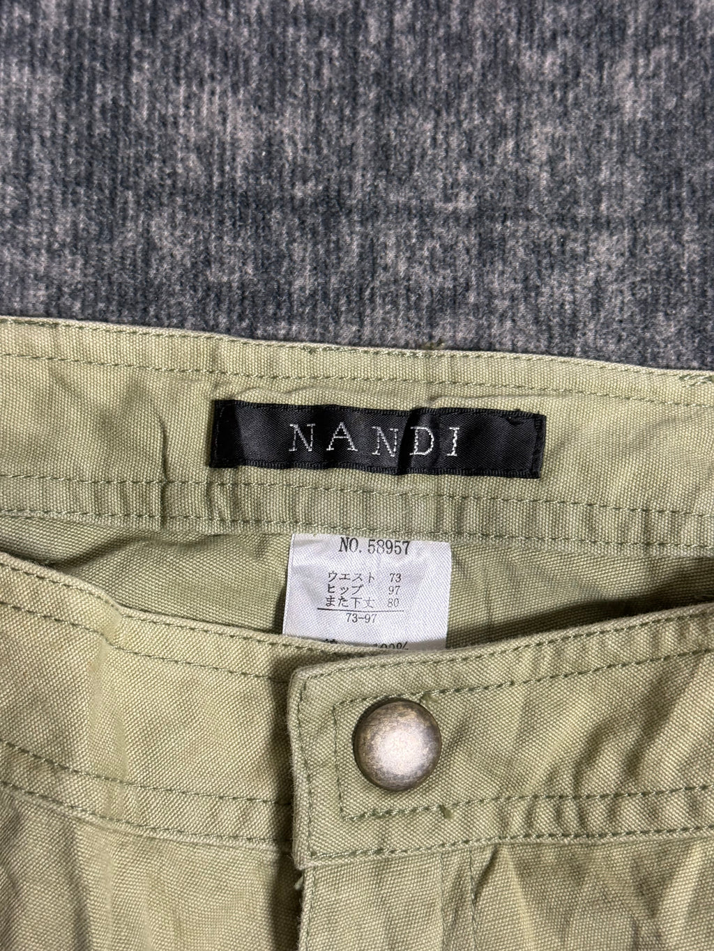 B2V-NANDI CARGO PANT ༒
