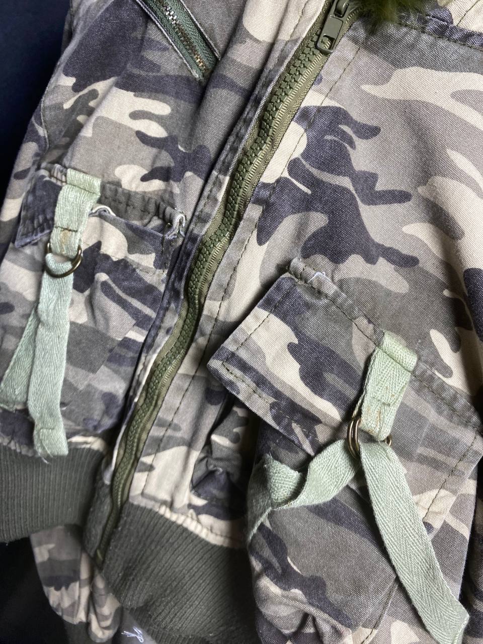 ༒ Camo cropped Hoodie fur ༒