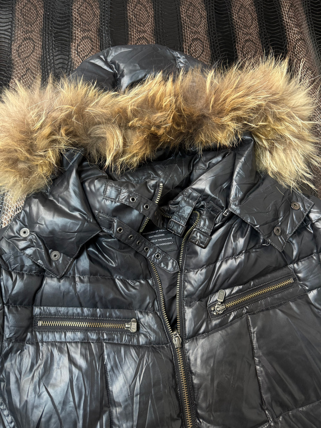 B2V PAZZO W FUR JACKET ༒