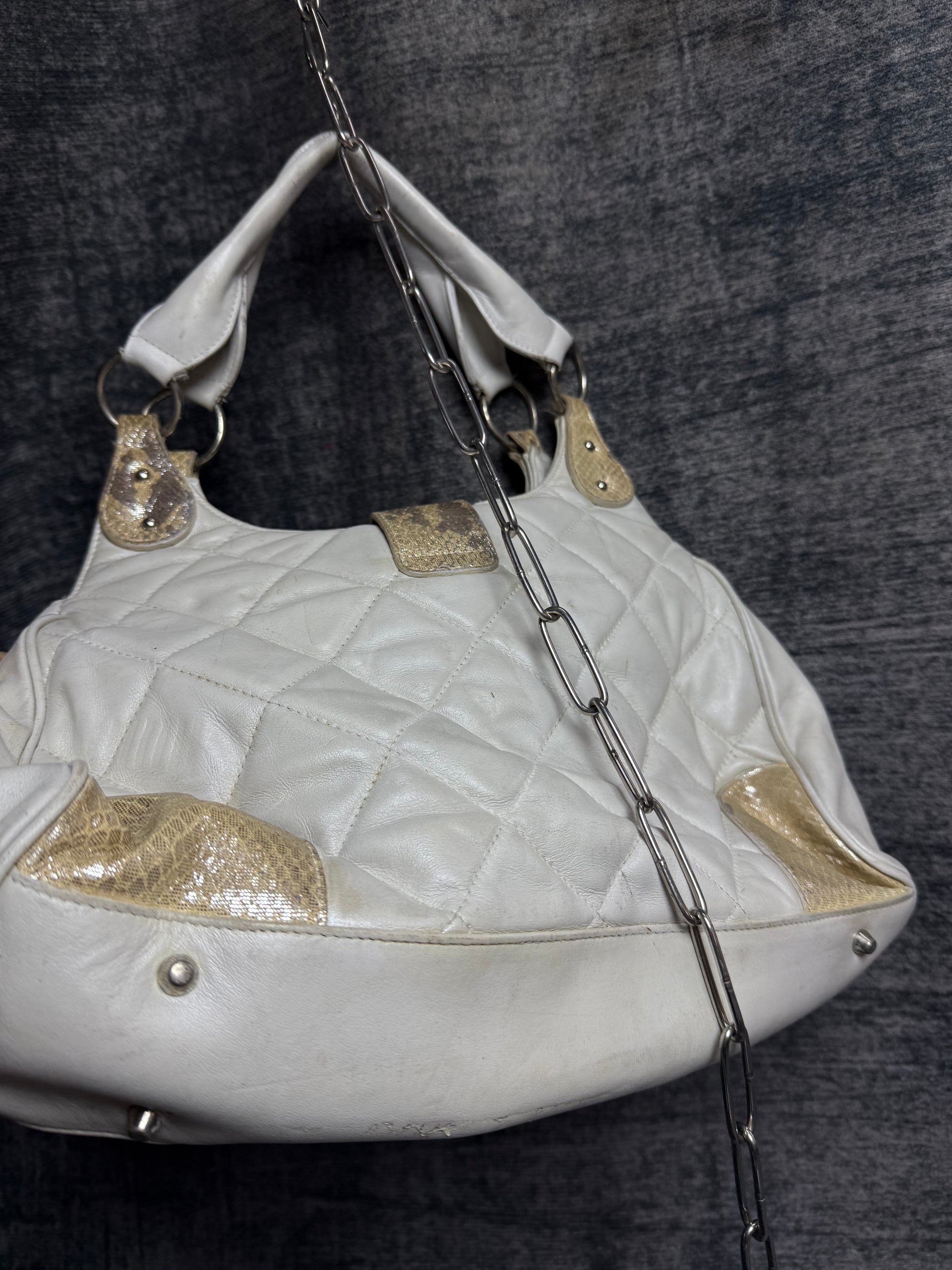 Snake Leather Bag