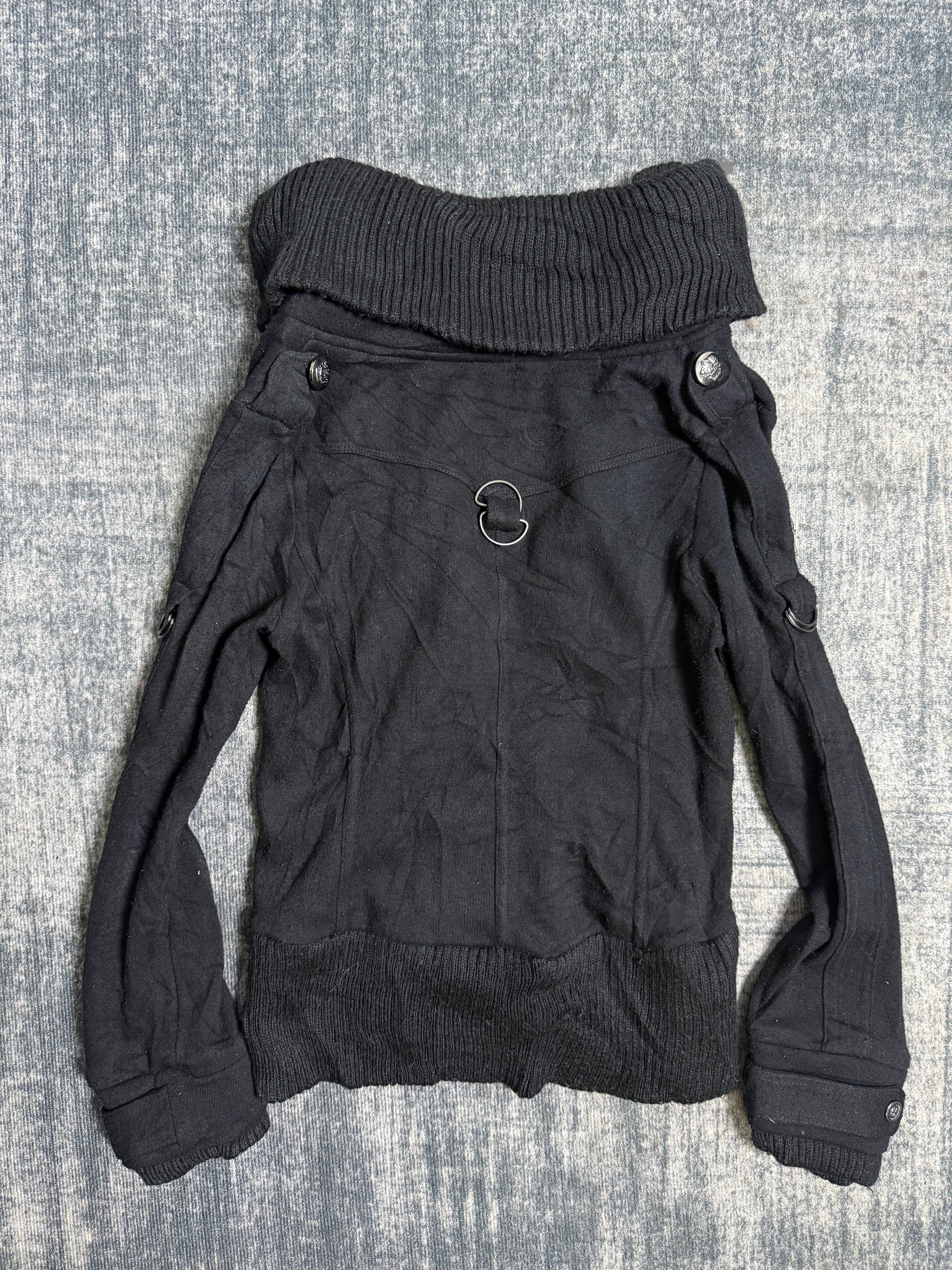 ༒Black zip-up ༒