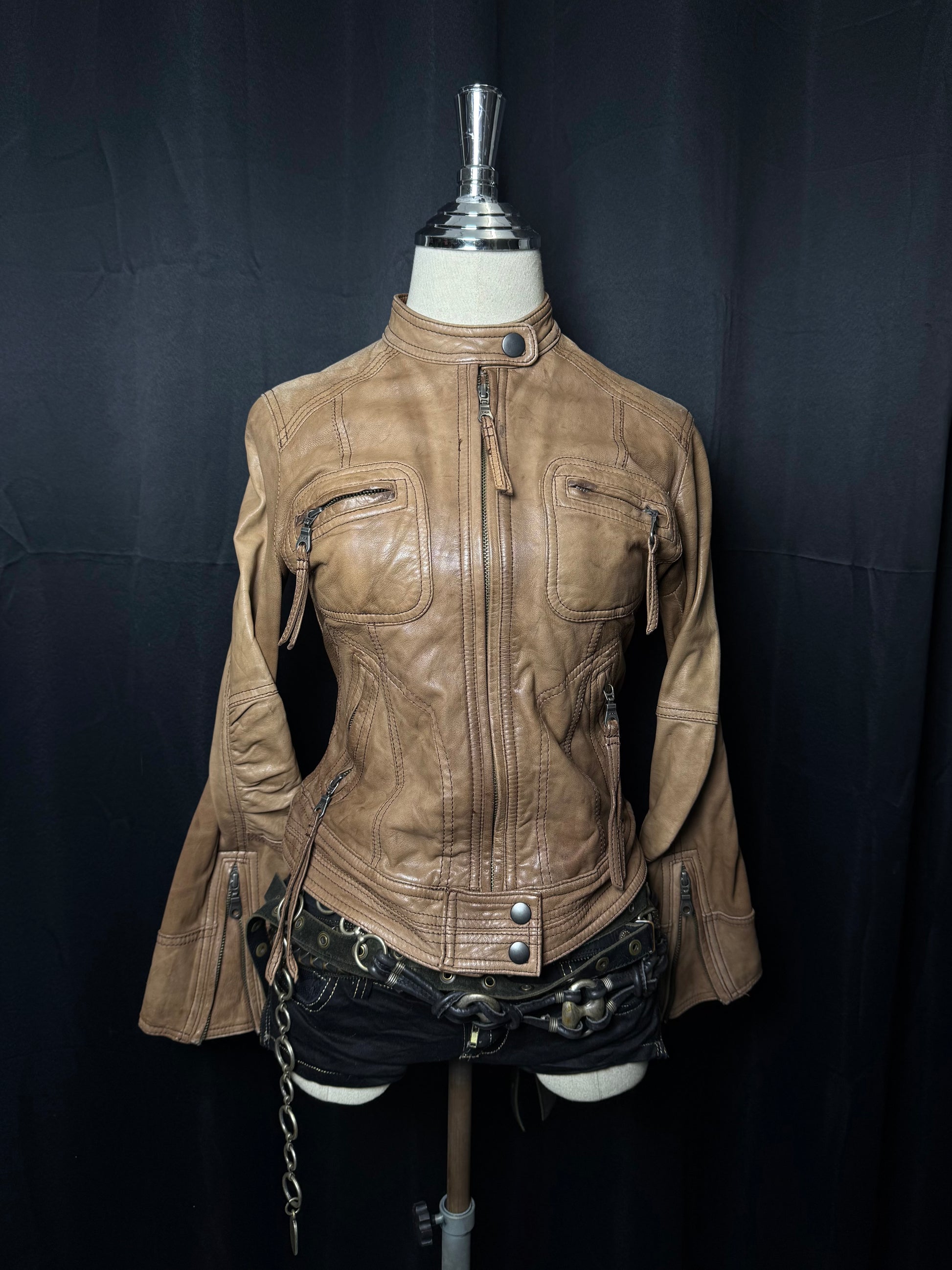B2V-LUXE LEATHER JACKET ༒
