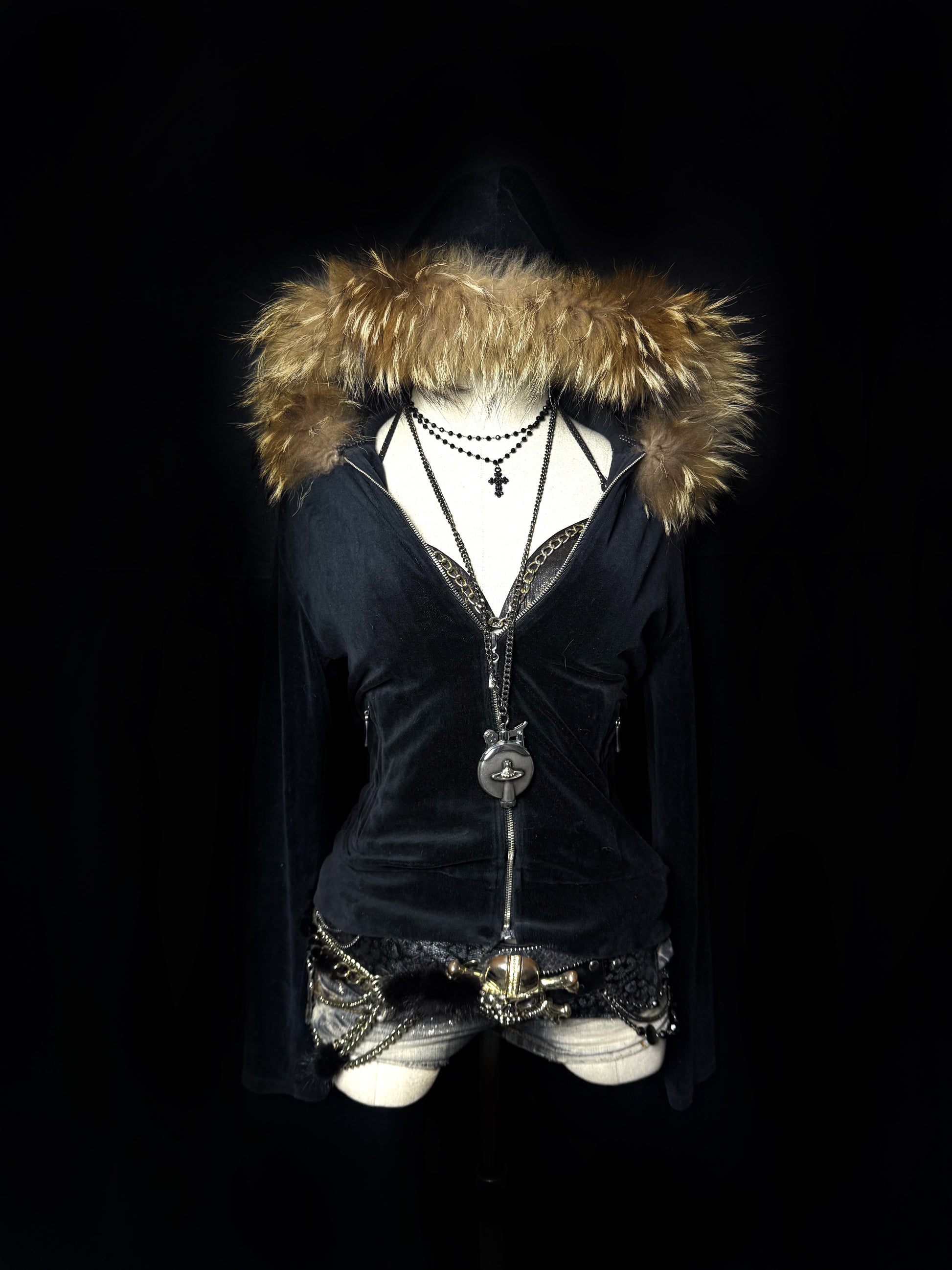 ༒Fur Hoodie༒