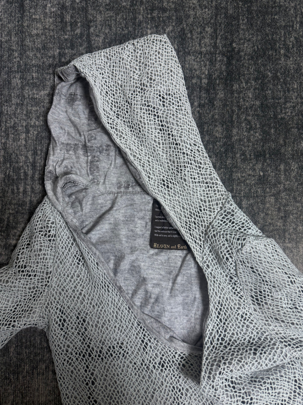 B2V- HEAVEN & EARTH SKULL HOODIE༒