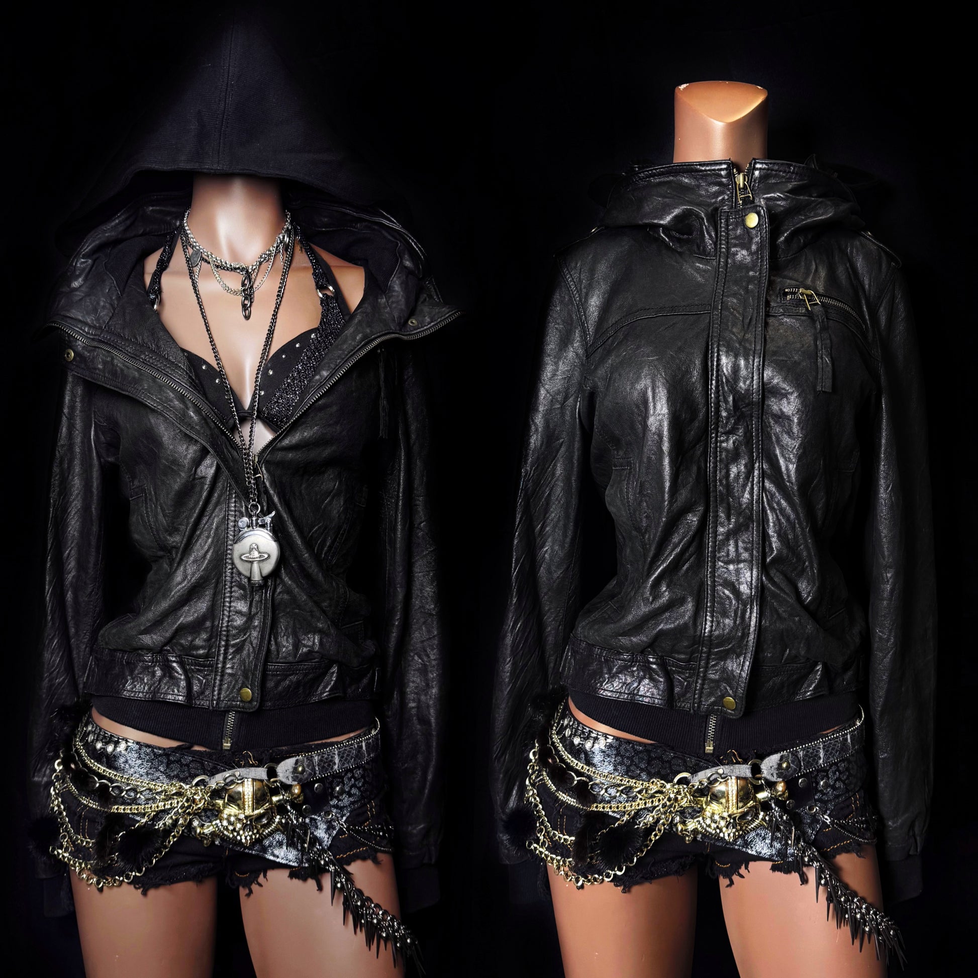 B2V-LEATHER JACKET ༒