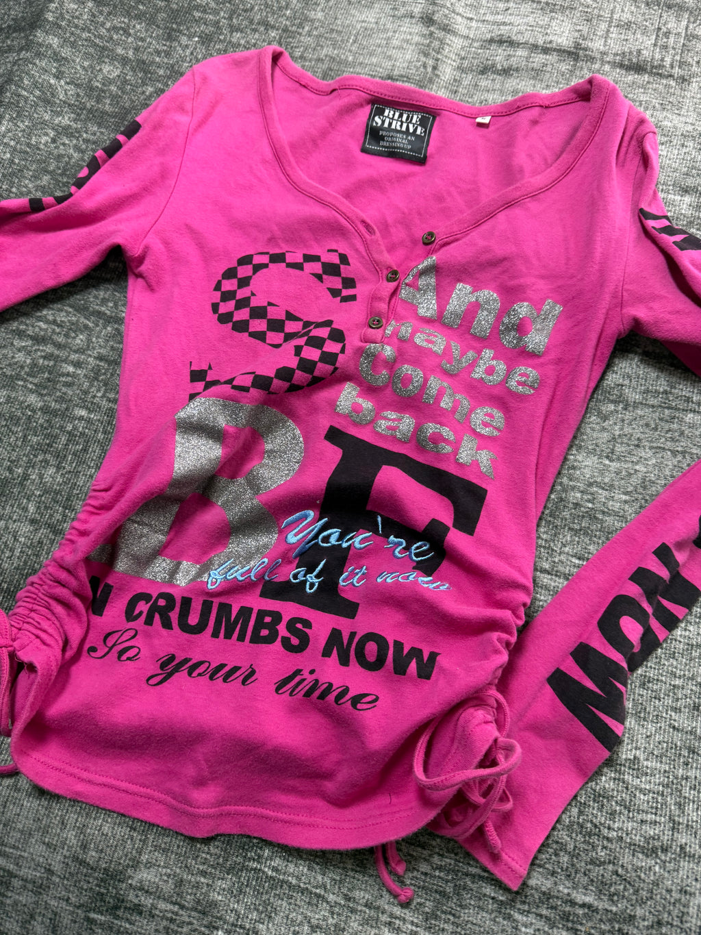 BLUE STRIVE PINK T༒