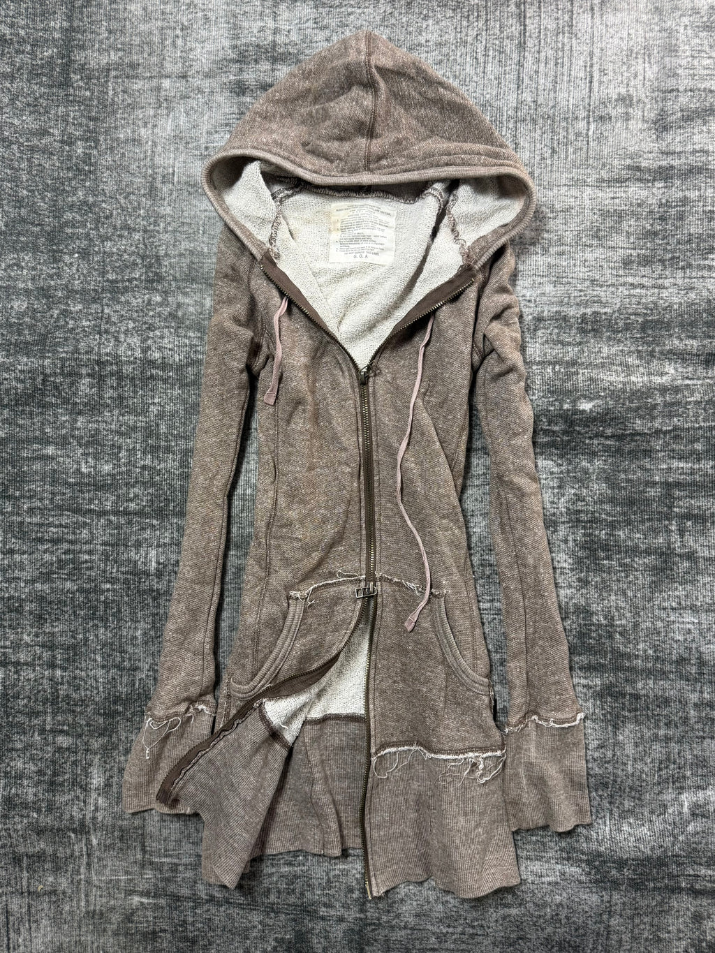 GOA GRUNGE HOODIE ༒