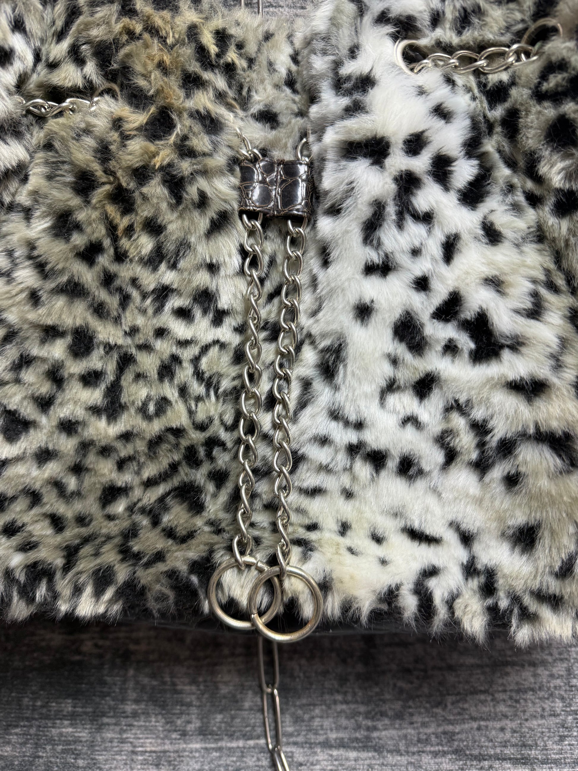 B&W Leopard Bag