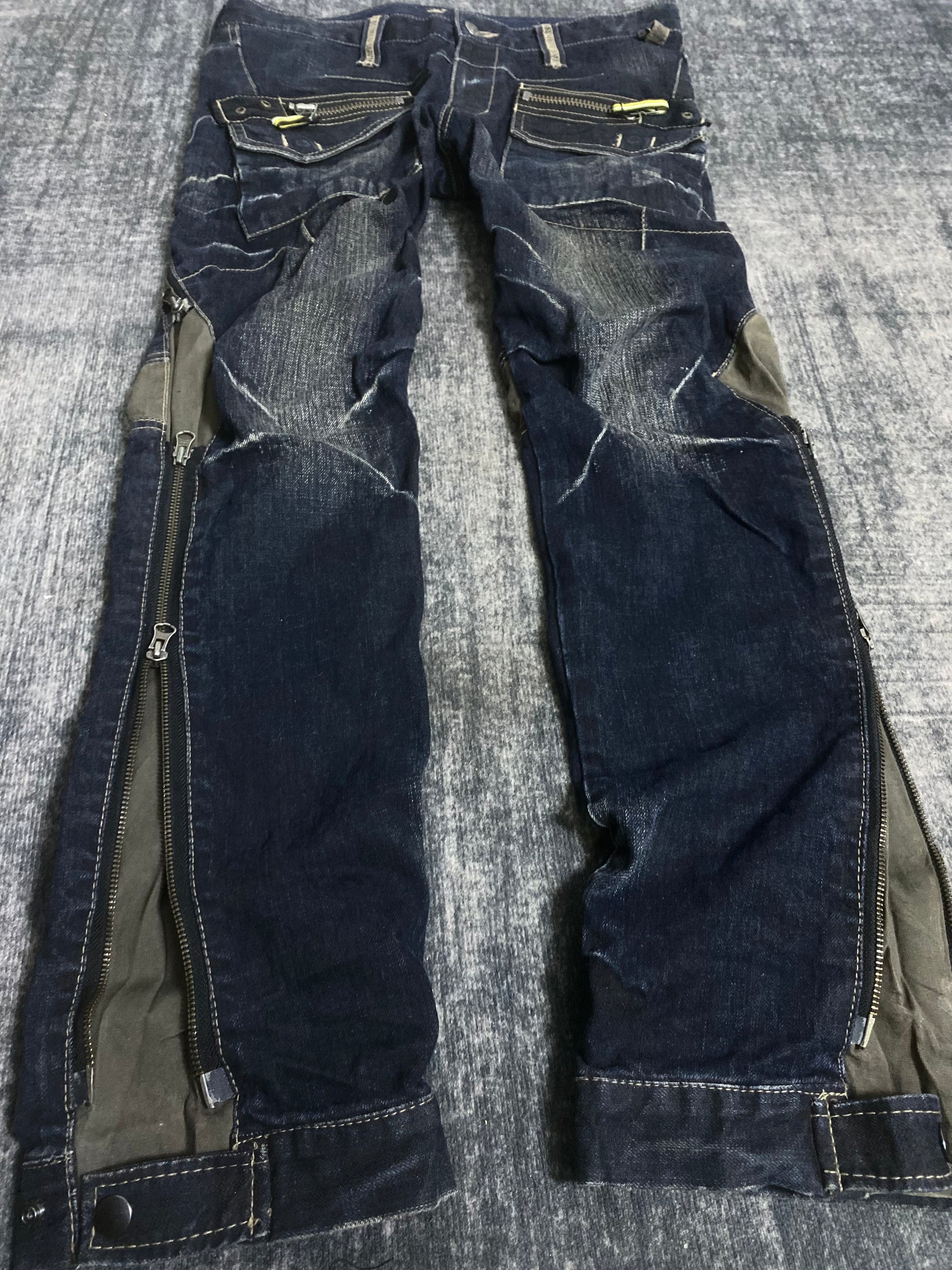 B2V - PPFM MULTI ZIP JEAN༒