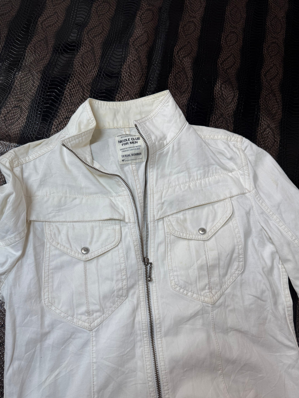 B2V NICOLE WHITE JACKET01 ༒