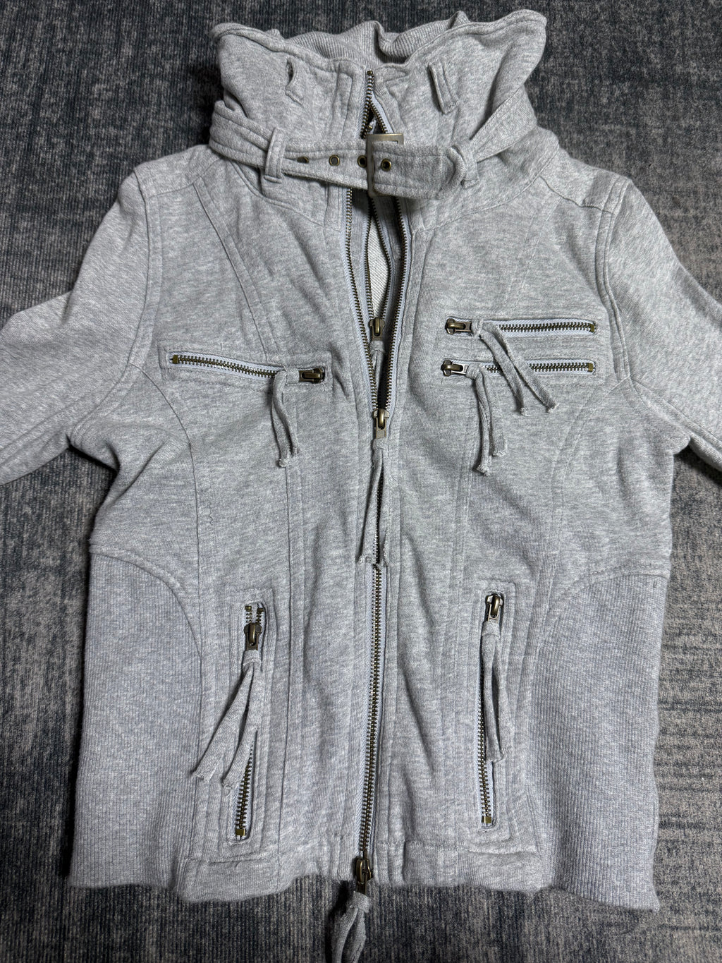 B2V-GHOST OF HARLEM 4ZIPPER JACKET༒ 
*RaRE*