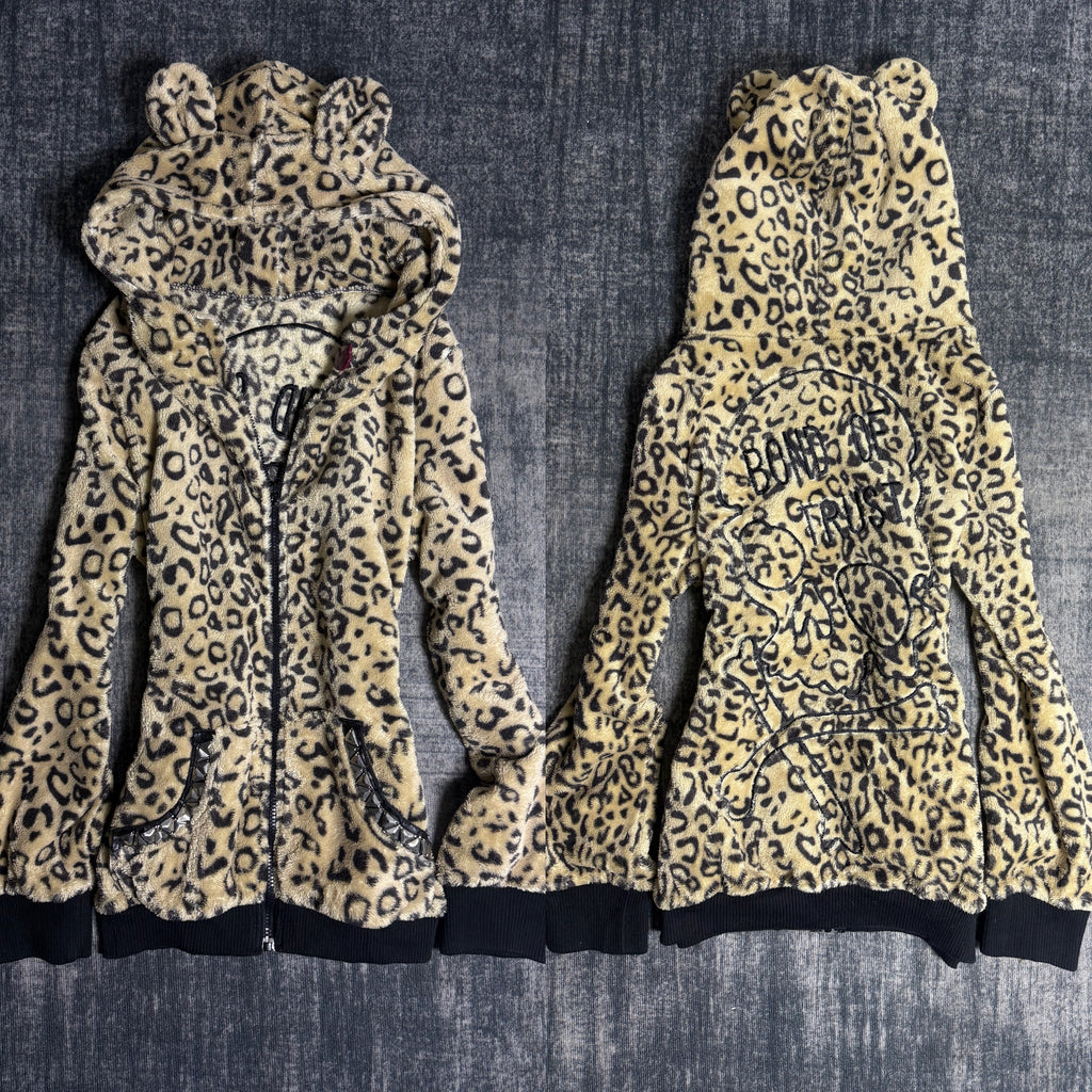 B2V-LEOPARD SKULL HOODIE ༒