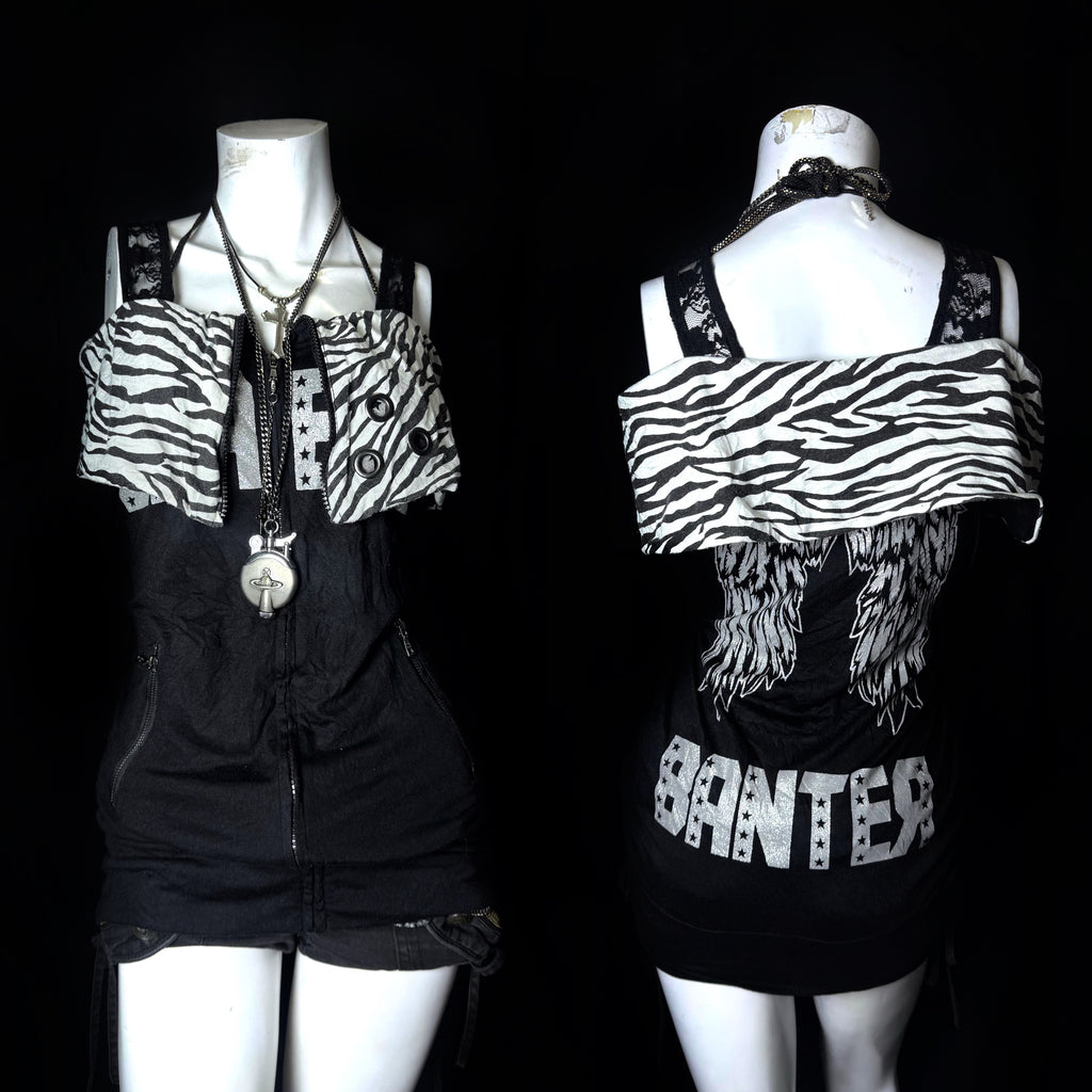 B2V-DIG DEEP MINI-DRESS ༒