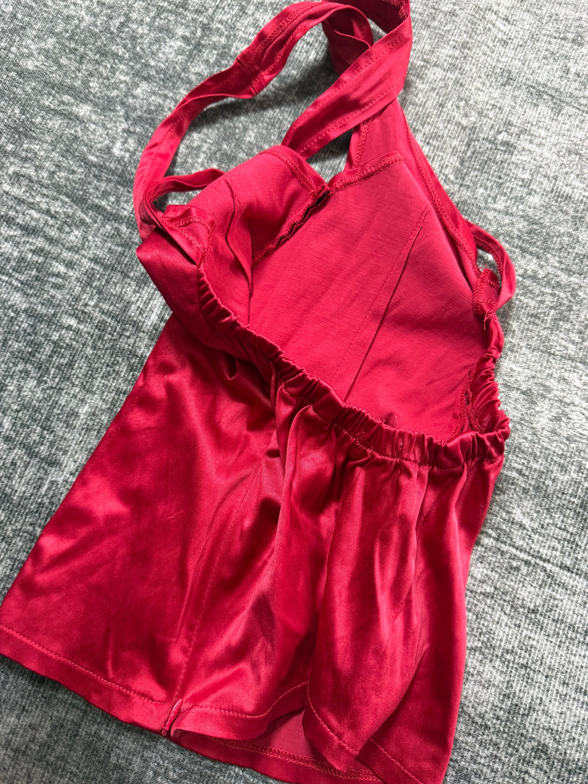 SEXY RED TANK TOP༒