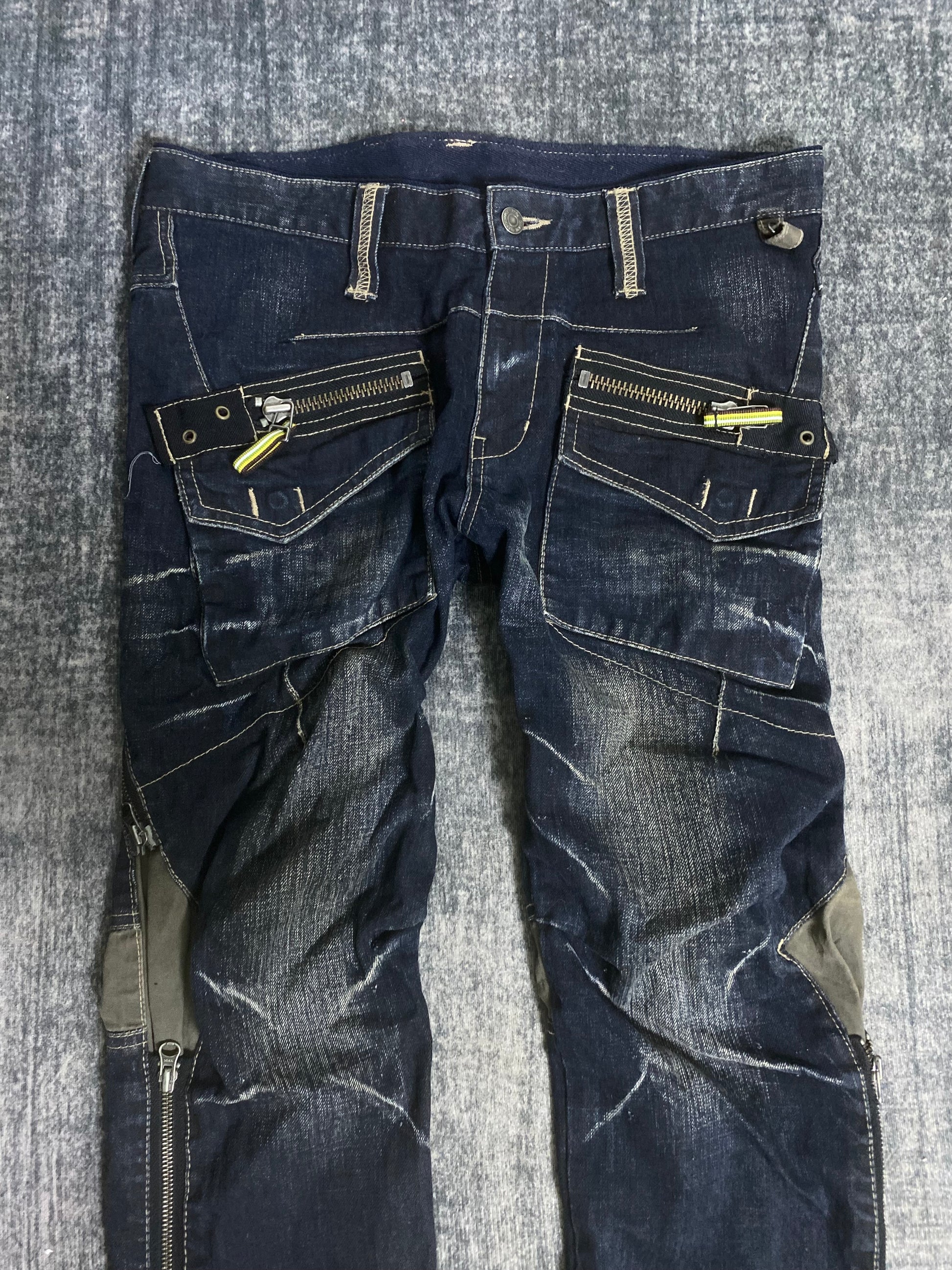 B2V - PPFM MULTI ZIP JEAN༒