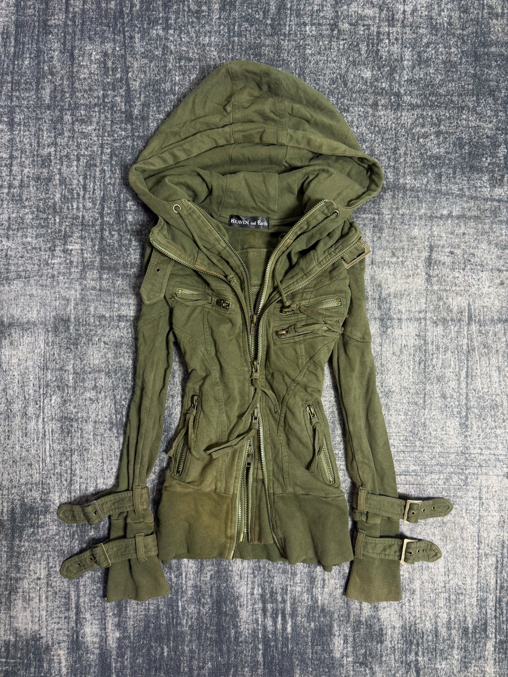 B2V-HEAVEN AND EARTH 4ZIPPER JACKET༒ *RARE*