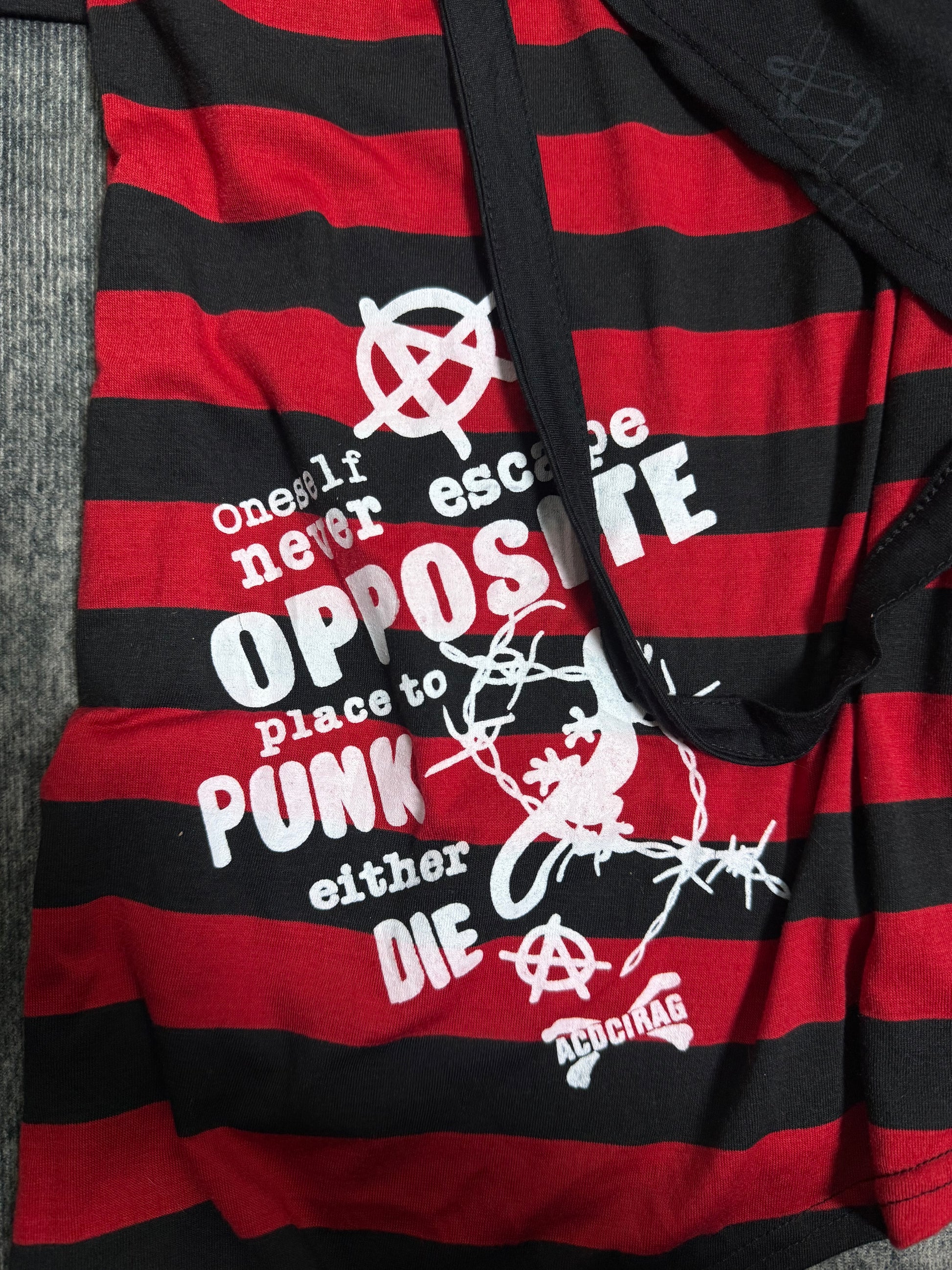 B2V-ACDC RAG SHIRT༒