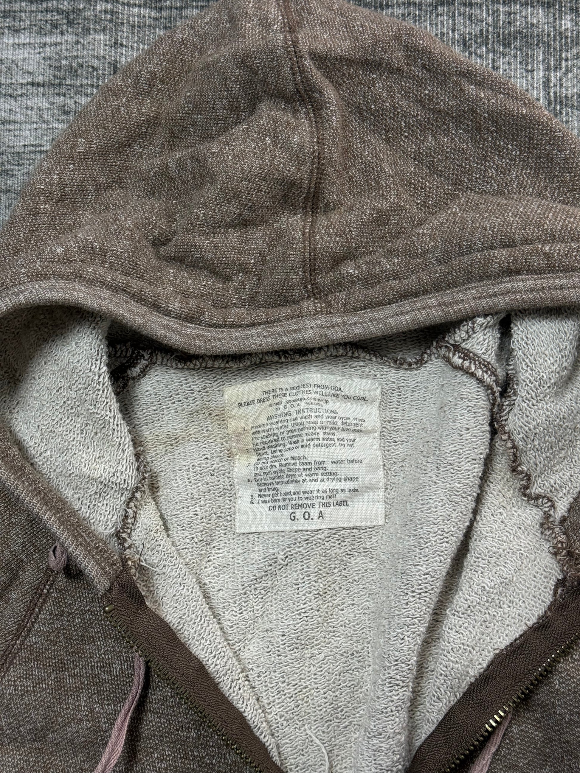 GOA GRUNGE HOODIE ༒