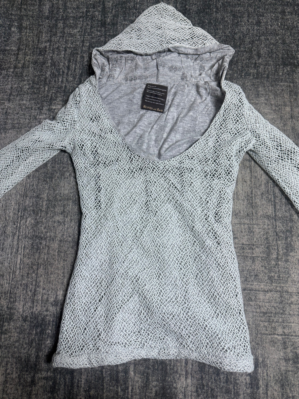 B2V- HEAVEN & EARTH SKULL HOODIE༒