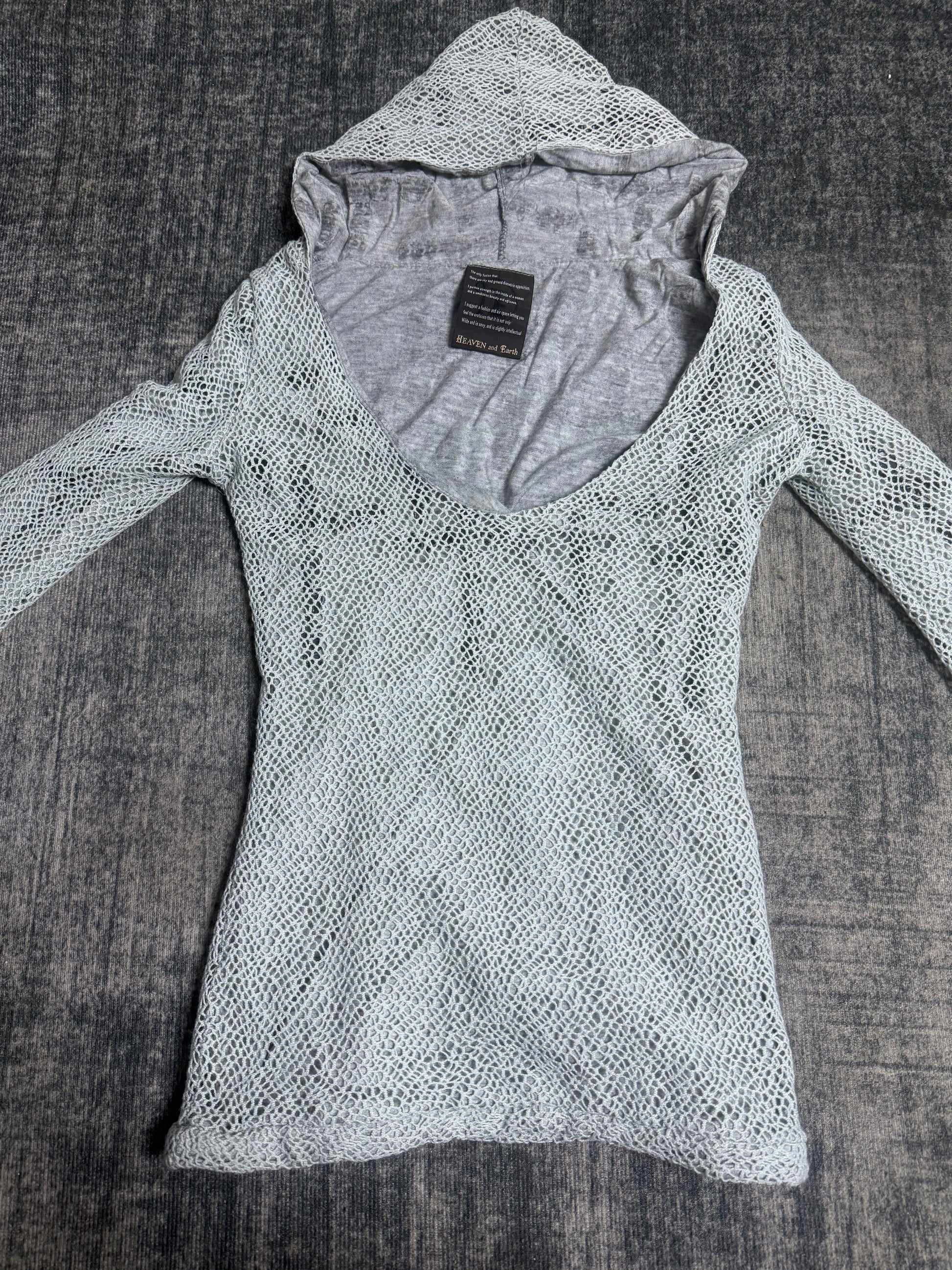 B2V- HEAVEN & EARTH SKULL HOODIE༒