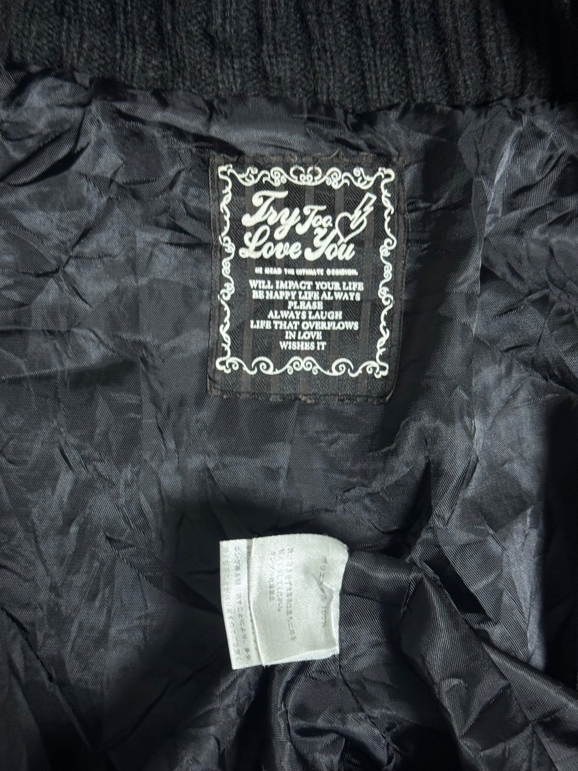 ༒Black Fur Jacket༒