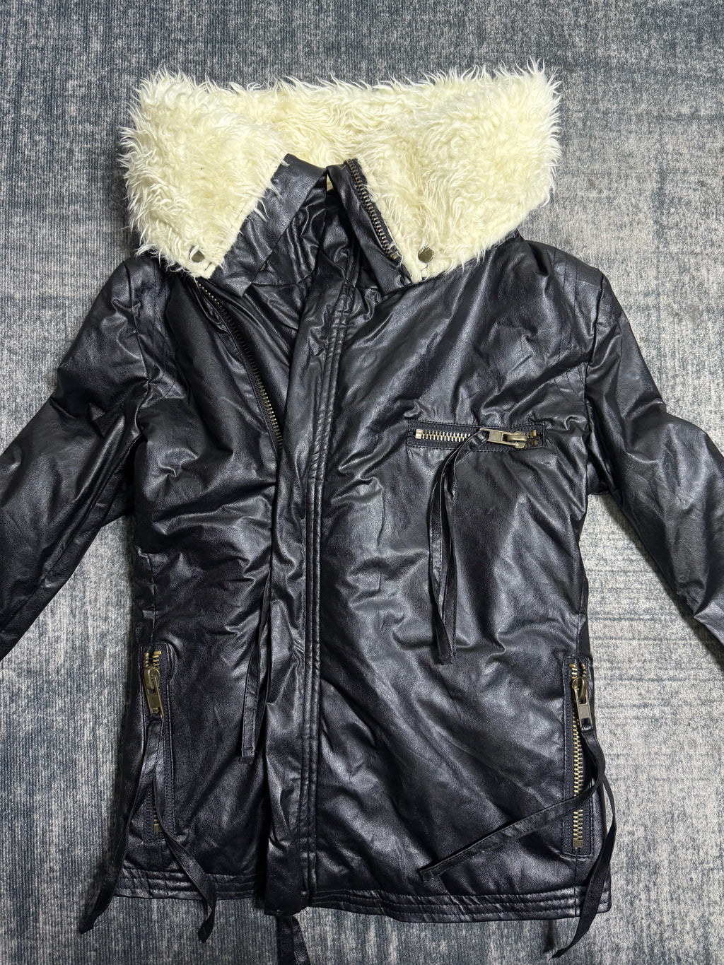 B2V- GLAD NEW LEATHER JACKET༒