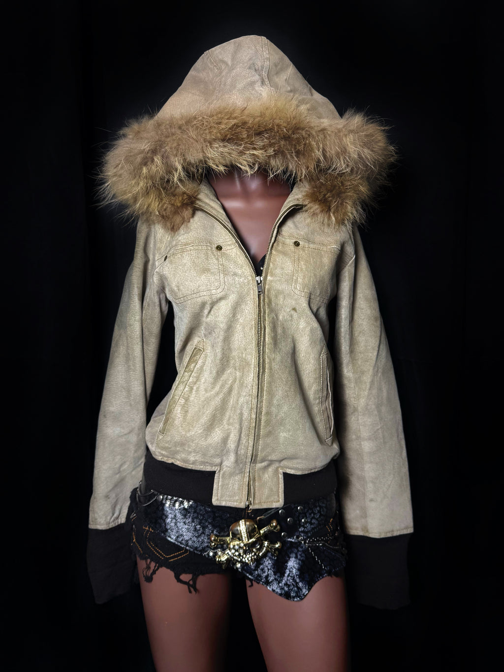 B2V-RAY CASSIN LEATHER JACKET༒