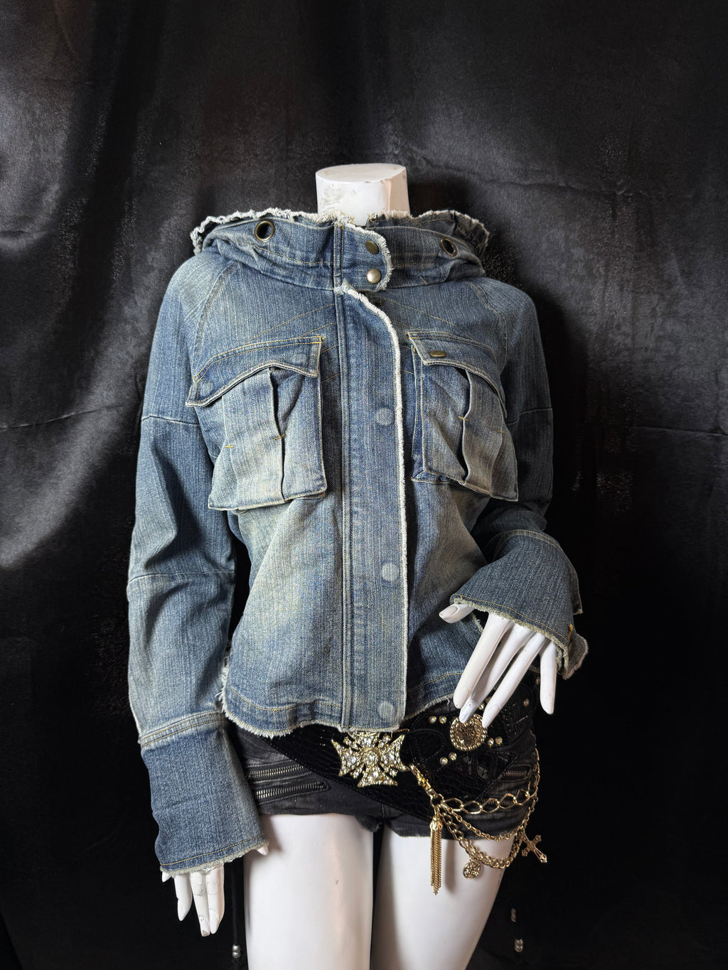 ANGEL DEMIN JACKET ༒