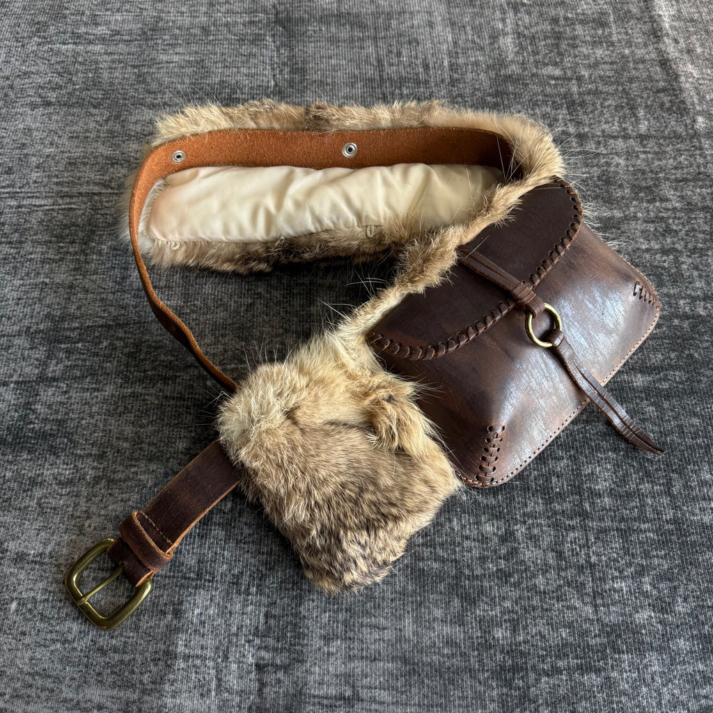 BAD GRUNGE FUR BELT