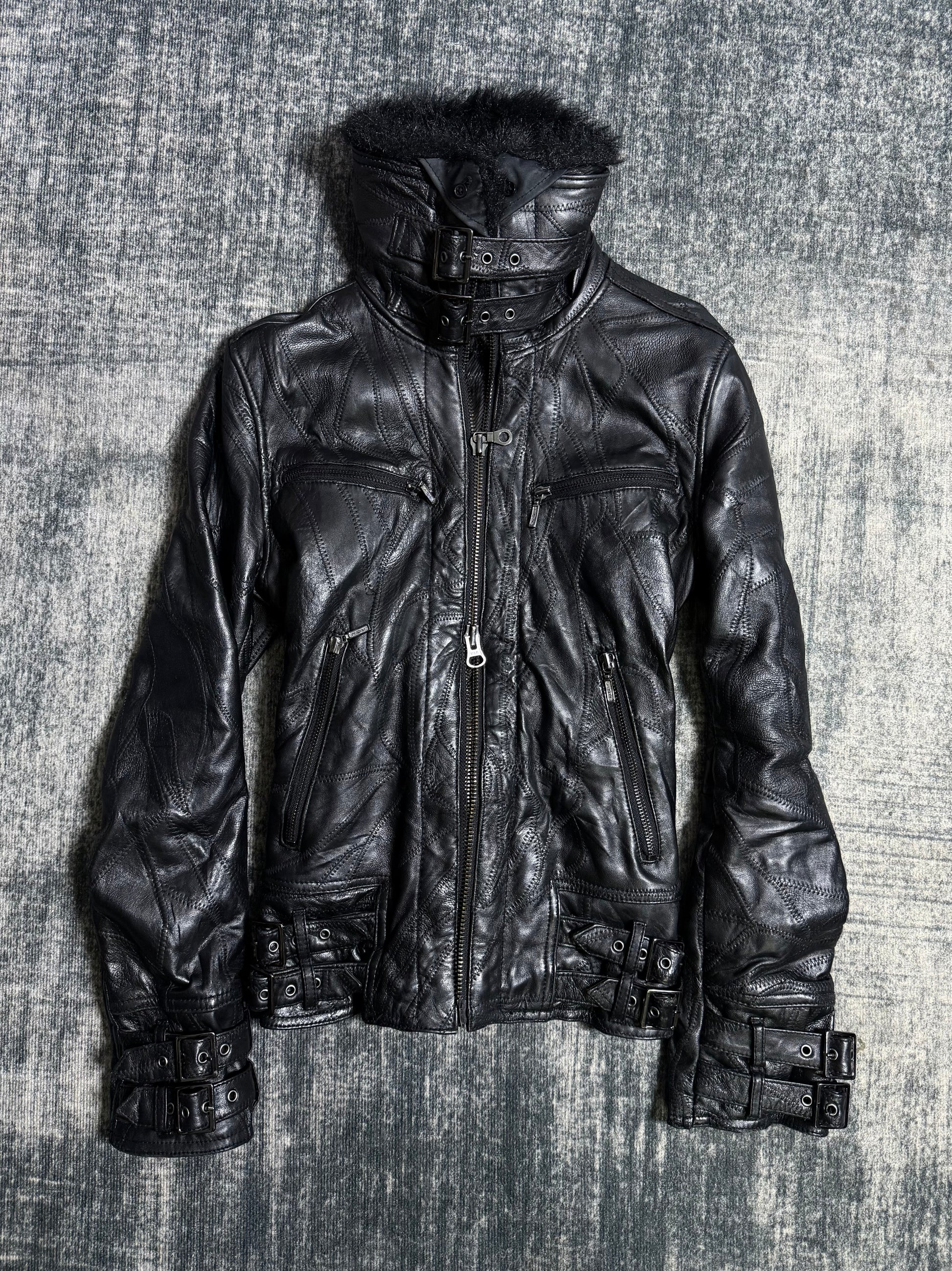 B2V-TILLE CAPRI LEATHER JACKET ༒