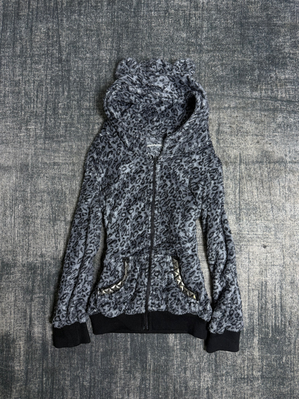 ༒leopard hoodie༒