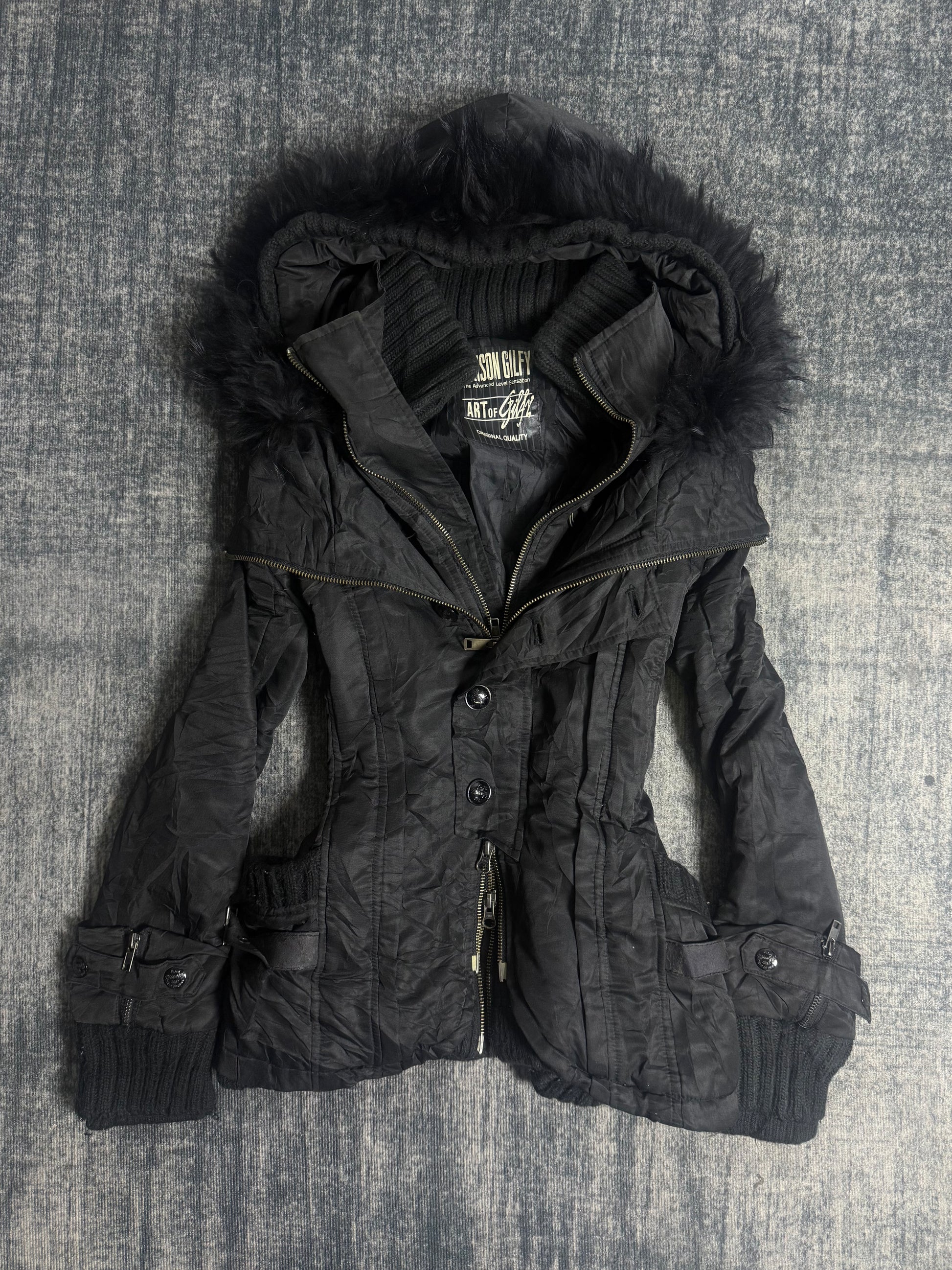 B2V-MAISON GLIFY 4ZIPPER JACKET༒ 
* Rare *