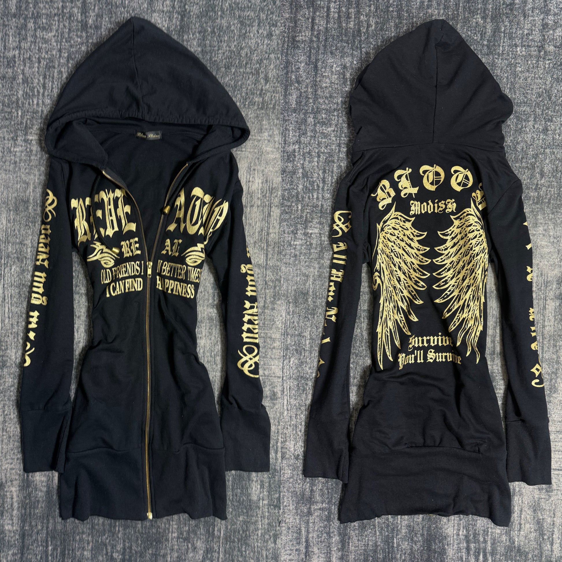 B2V-BLUE PLIVE HOODIE༒