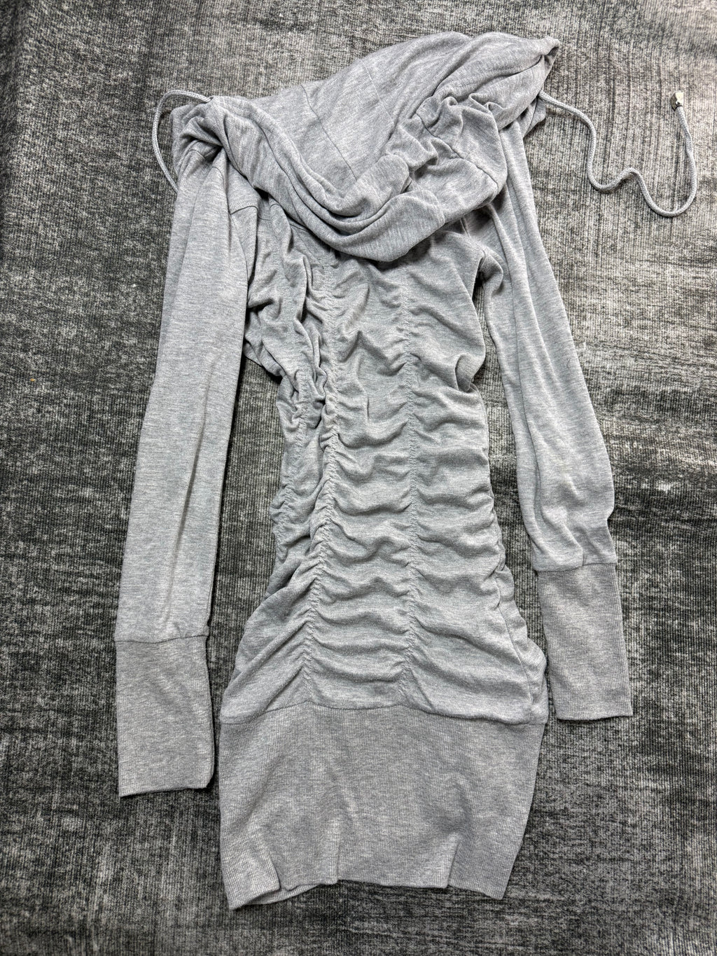 LIVIN ALONE GRAY HOODIE ༒