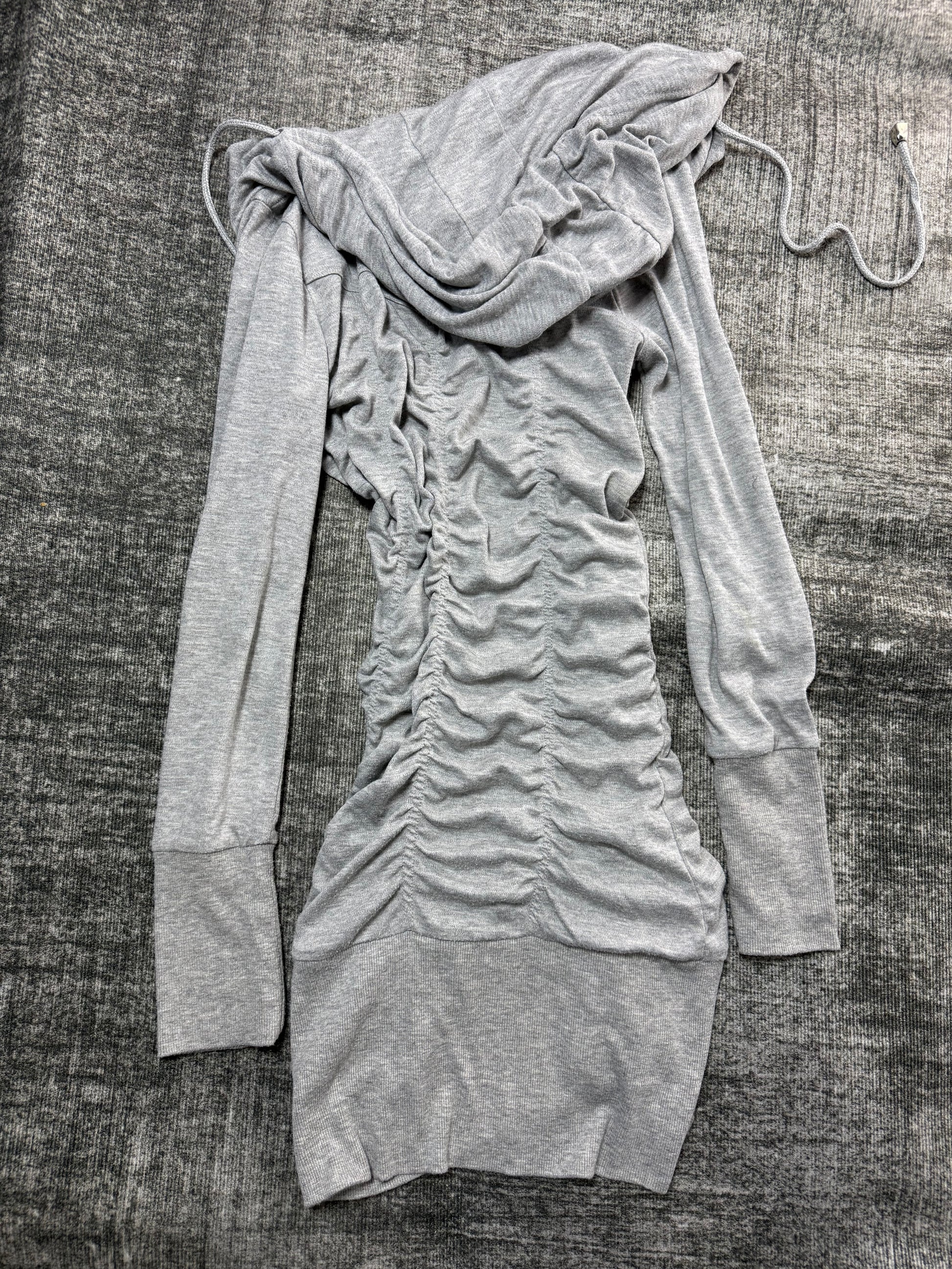 LIVIN ALONE GRAY HOODIE ༒