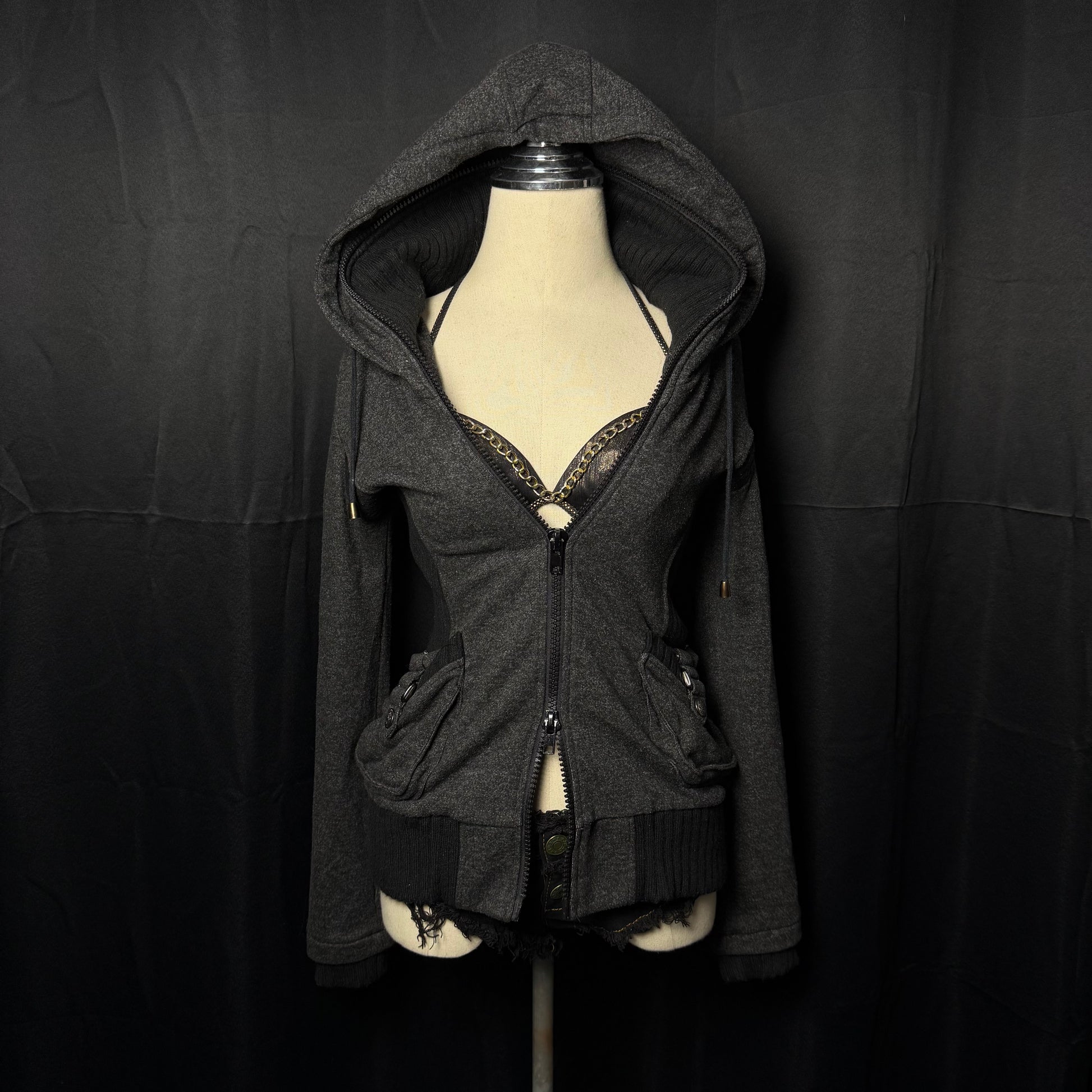 ༒INTERPLANET WING༒
𝗦𝗜𝗭𝗘 (𝗜𝗡𝗖𝗛𝗘𝗦): 
ʙᴜꜱᴛ 32-44
ʟᴇɴɢᴛʜ 19
ᴄᴏɴᴅɪᴛɪᴏɴ: 8/10