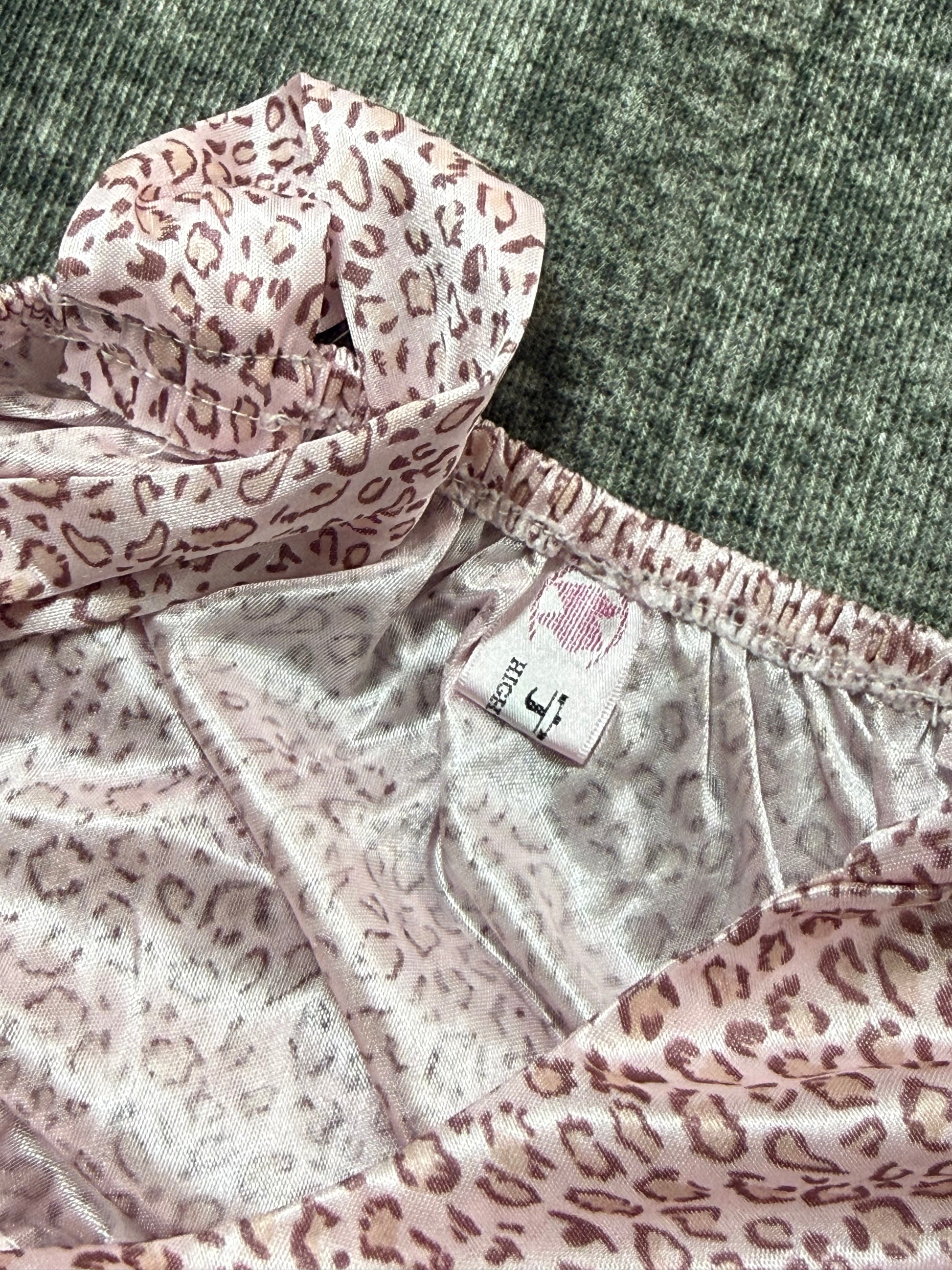 PINK LEOPARD CAMI༒