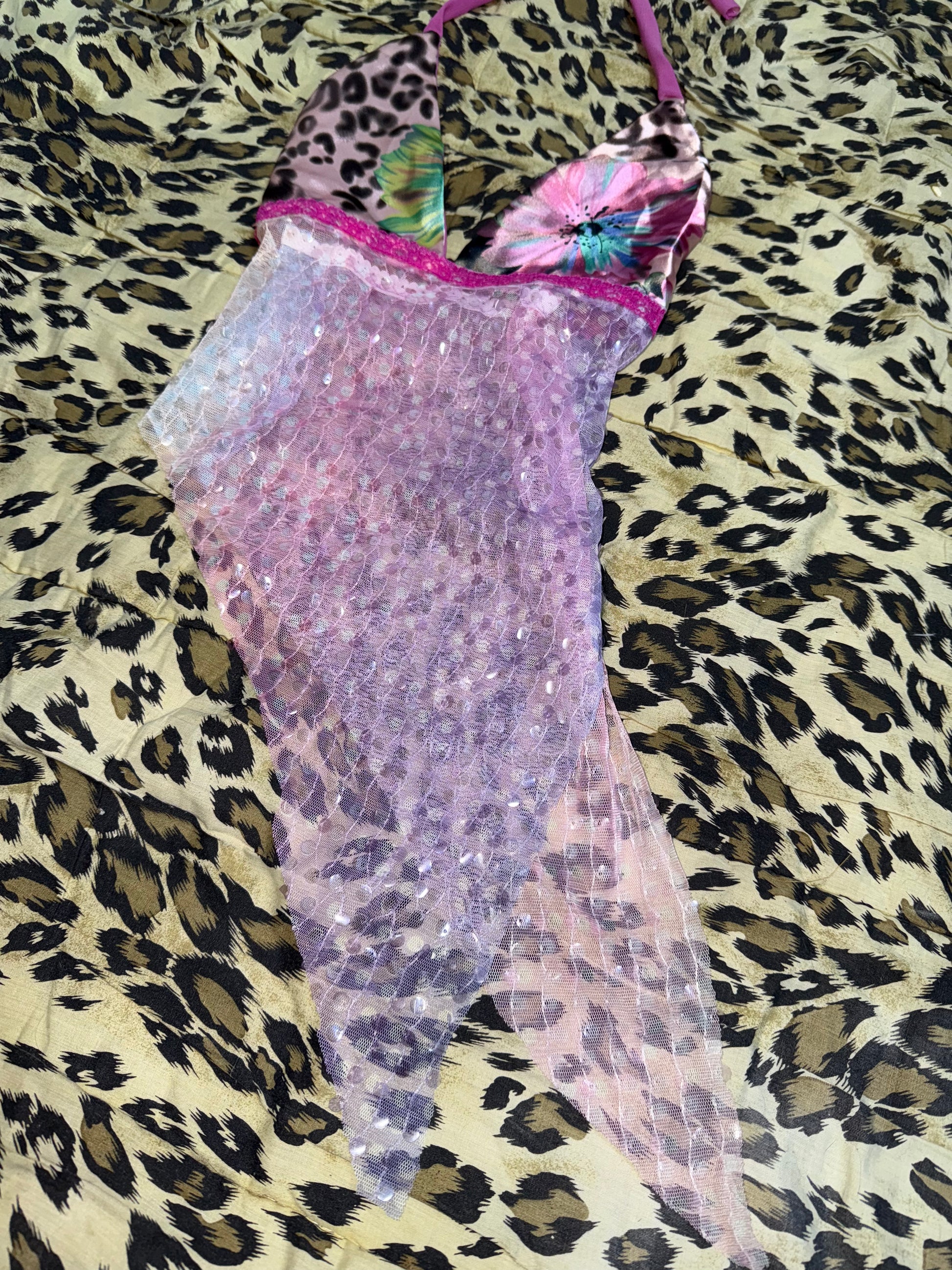 ༒leopard mermaid TankTop༒