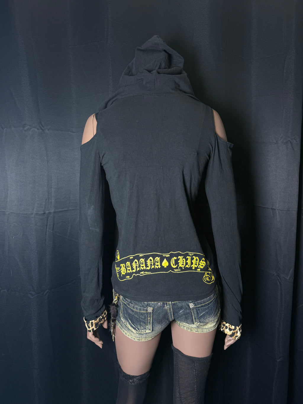 ༒leopard hoodie ༒