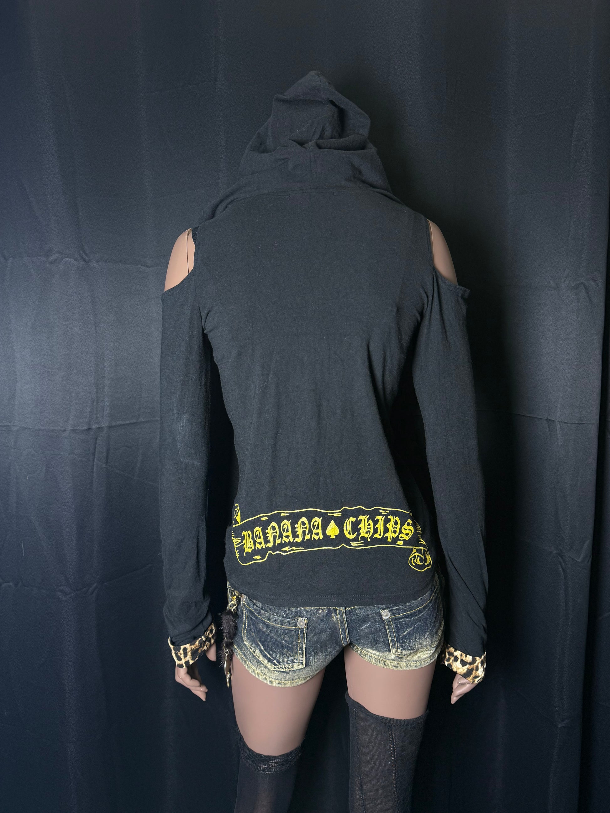 ༒leopard hoodie ༒