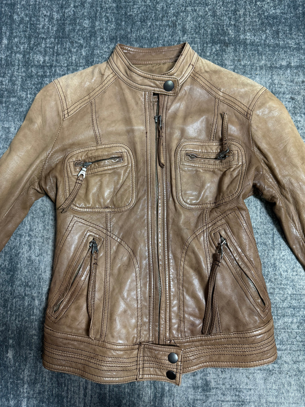 B2V-LUXE LEATHER JACKET ༒
