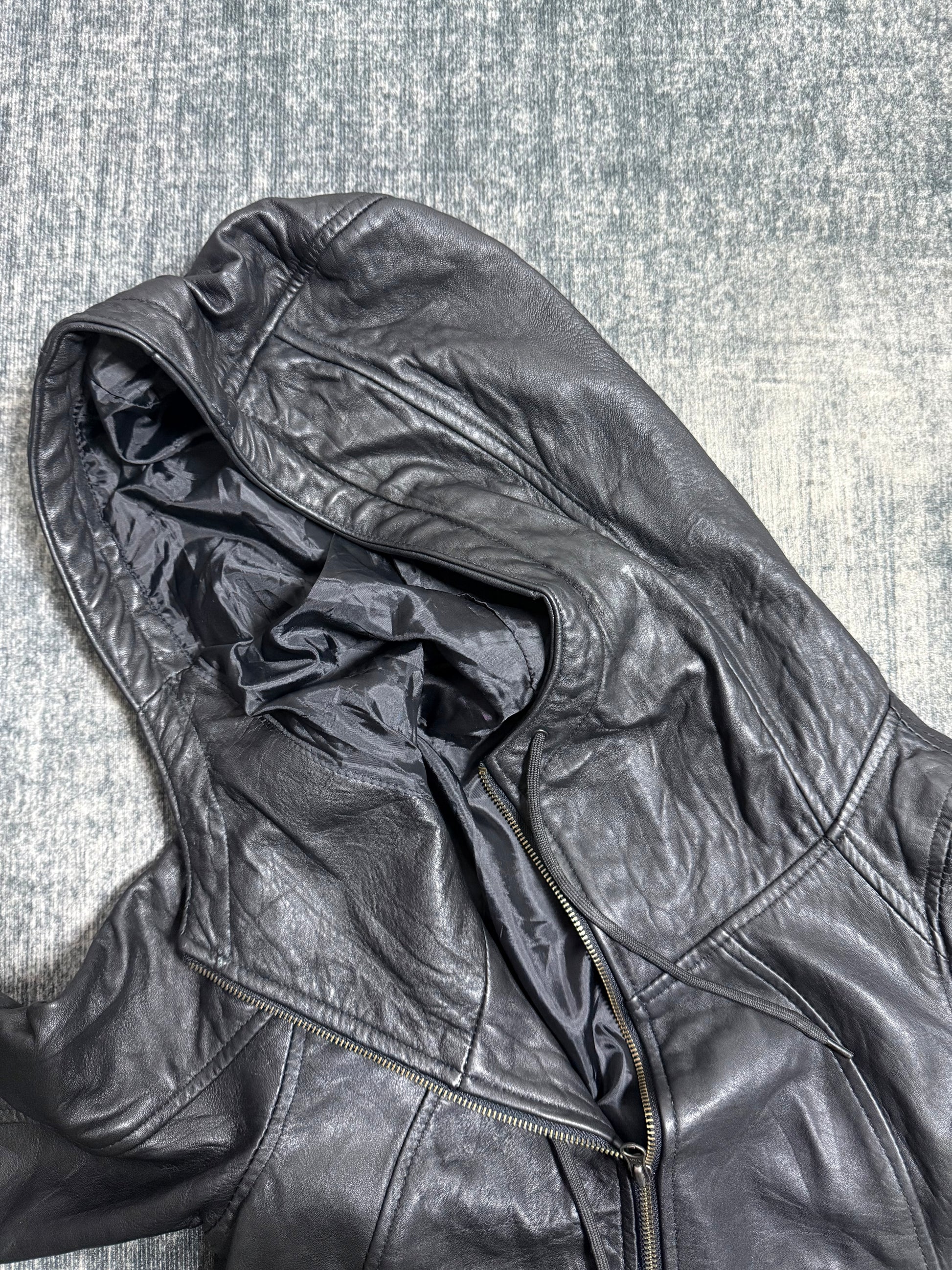 B2V-RICH HESRTS LEATHER JACKET ༒