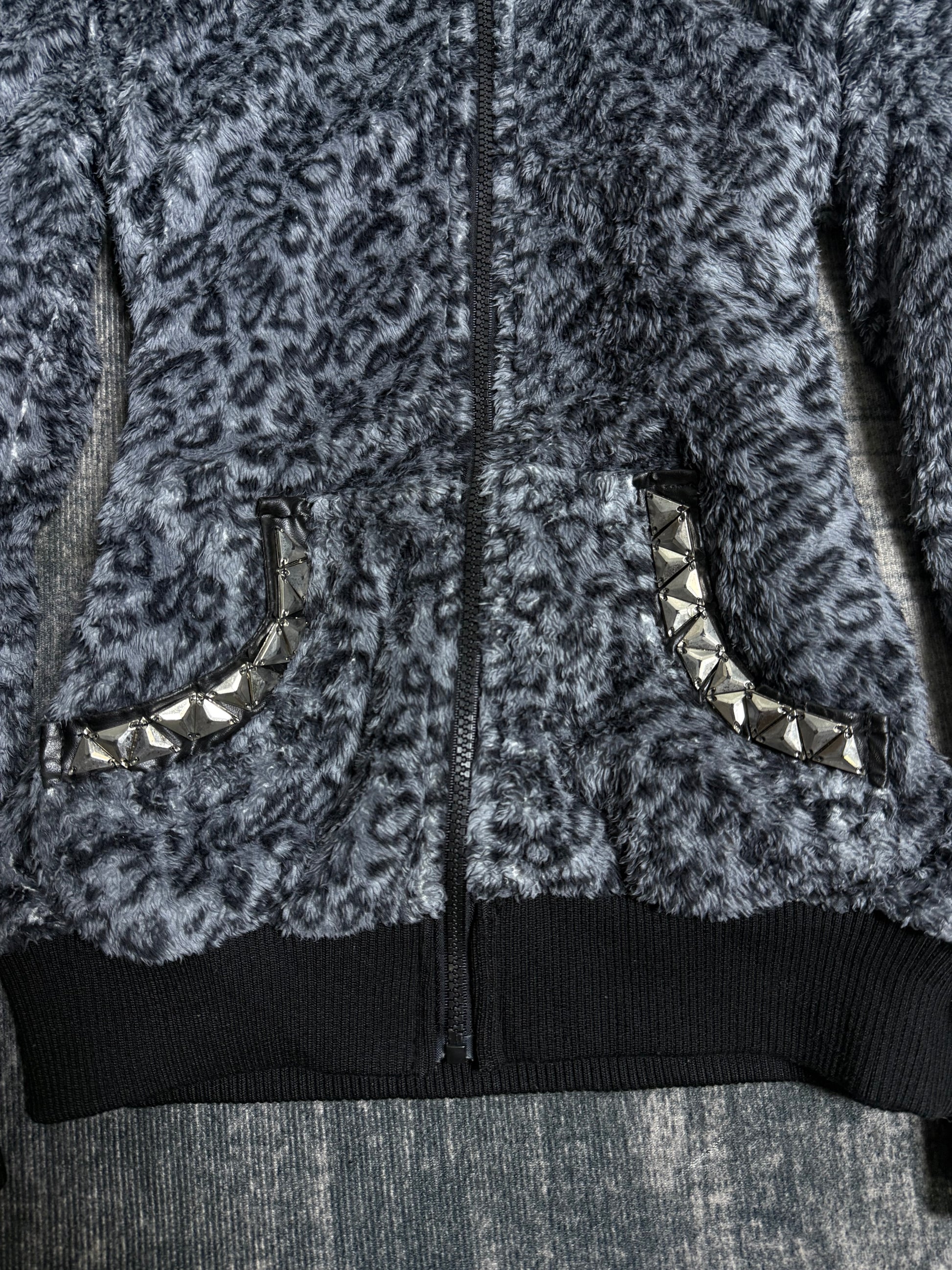 ༒leopard hoodie༒