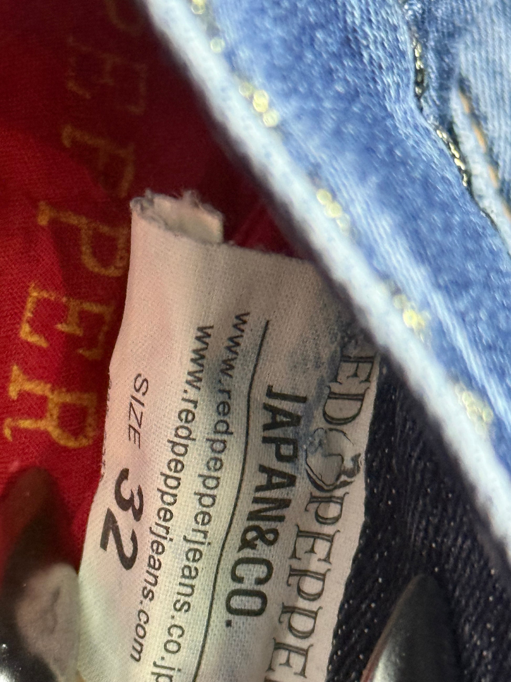 B2V-REDPEPPER JEAN༒