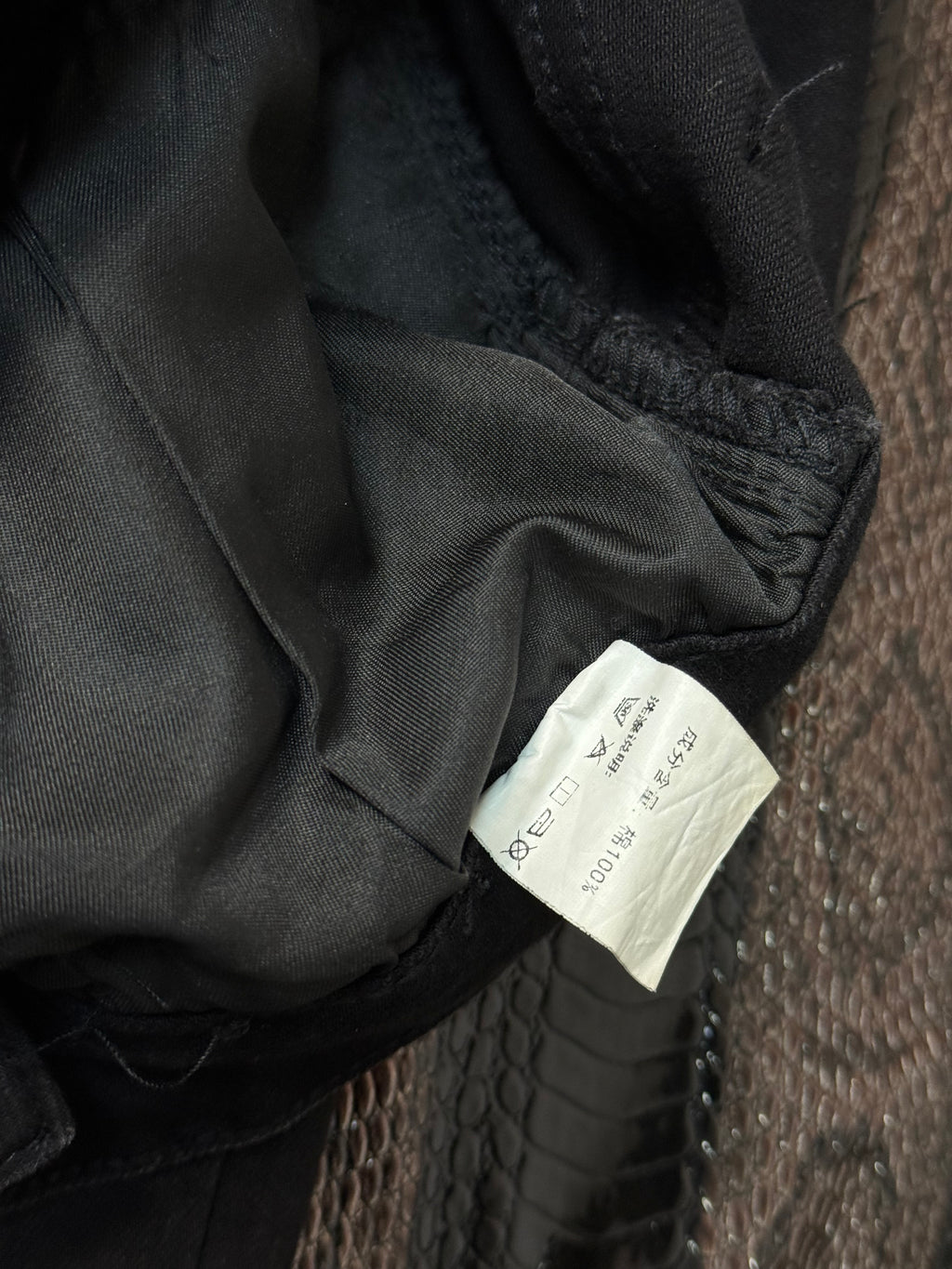 B2V BLACK FLARE JEANS 01༒