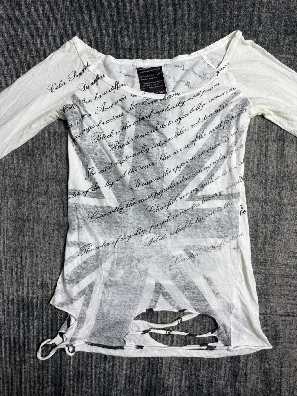 B2V- HEAVEN AND EARTH SHIRT༒