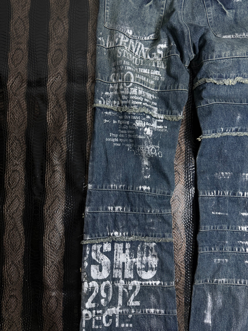 ༒BURNING SHO JEANS༒