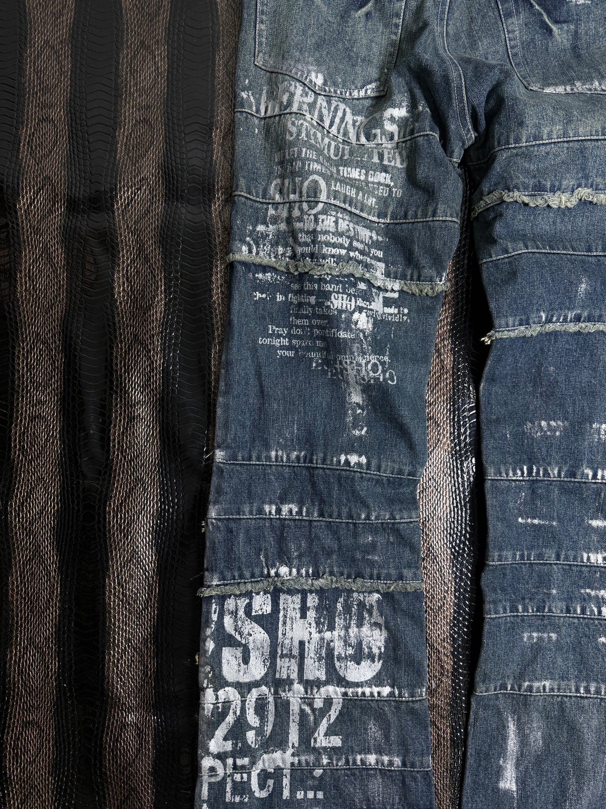 ༒BURNING SHO JEANS༒